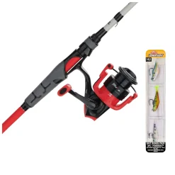 Abu Garcia Max X Spinning Combo with Bait Pack