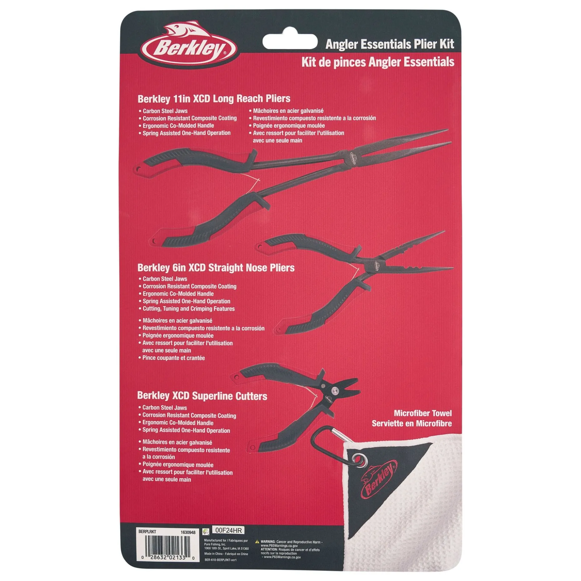 Berkley Angler Essential Plier Kit