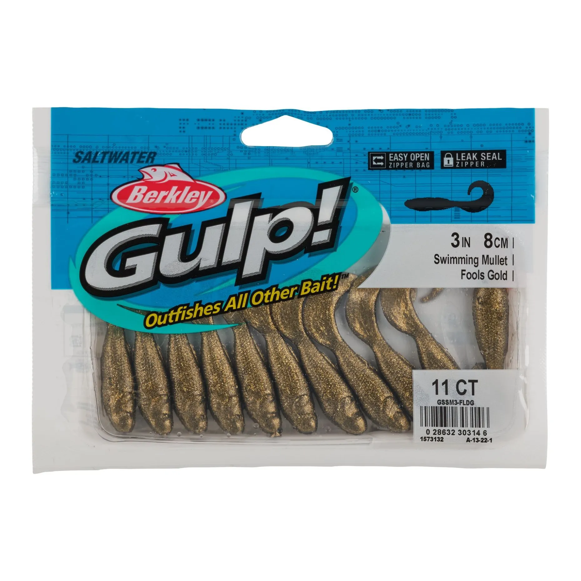 Berkley Gulp!® Saltwater Swimming Mullet