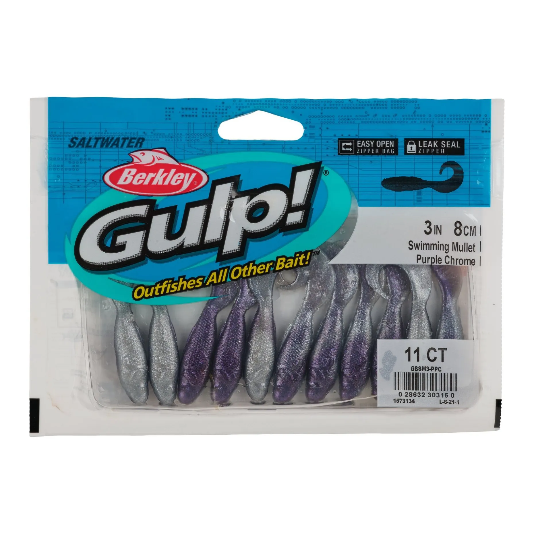Berkley Gulp!® Saltwater Swimming Mullet