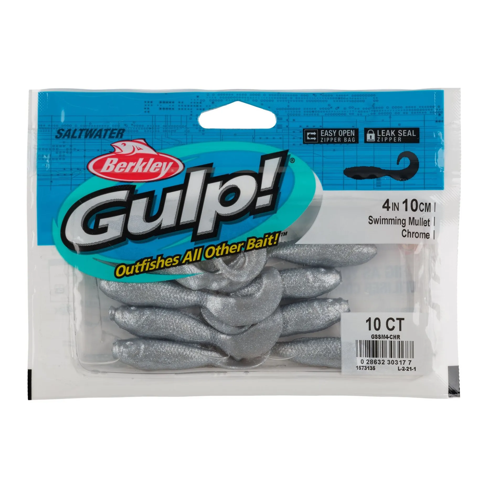 Berkley Gulp!® Saltwater Swimming Mullet