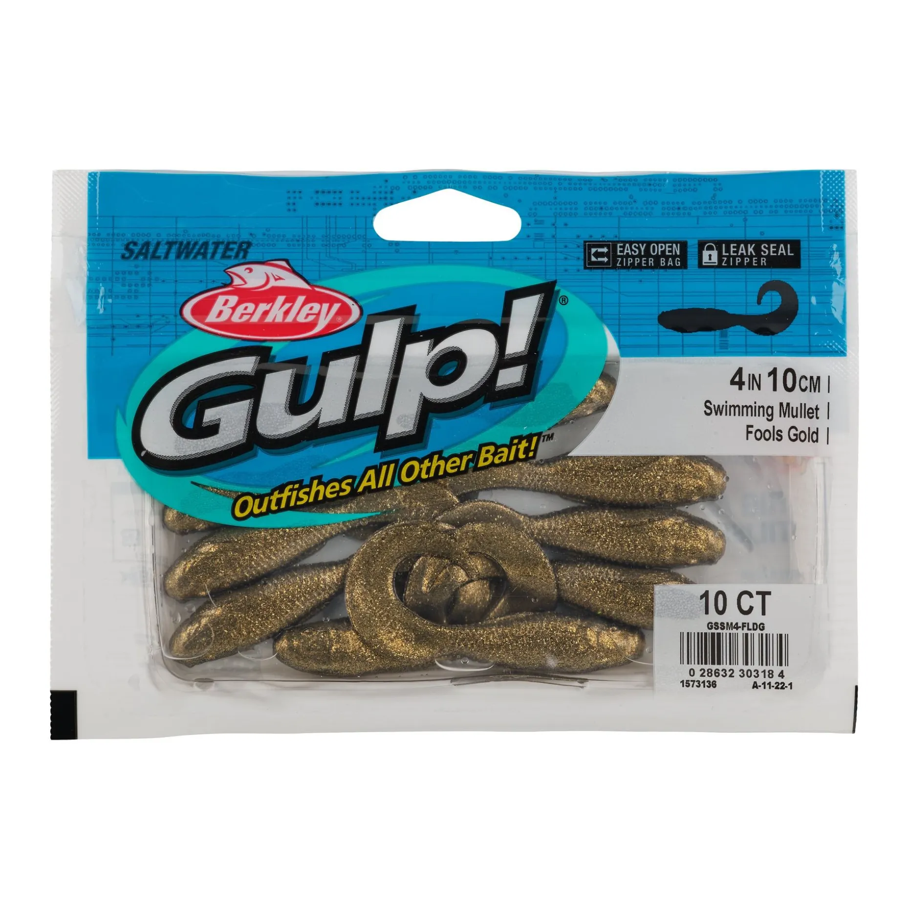 Berkley Gulp!® Saltwater Swimming Mullet