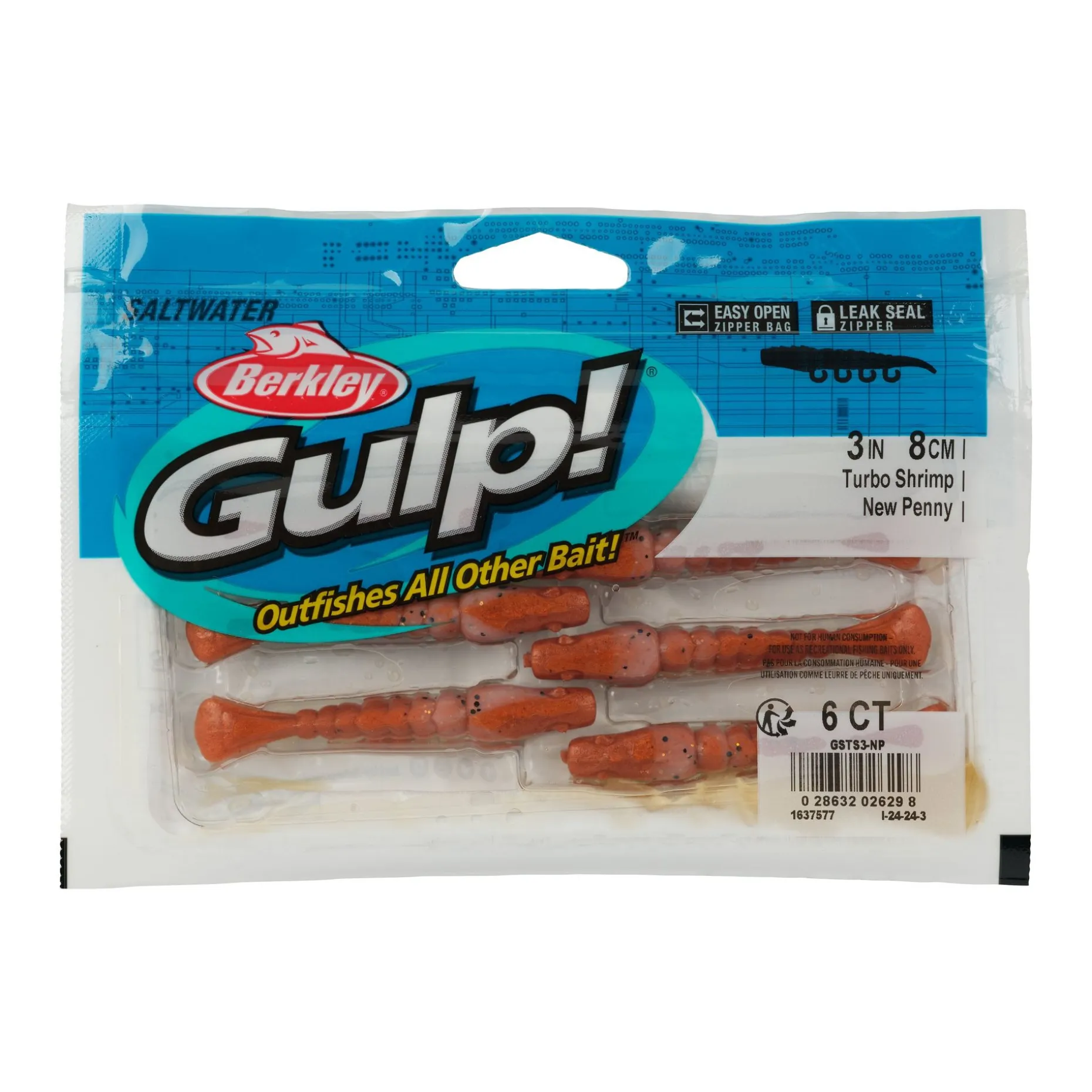Berkley Gulp!® Saltwater Turbo Shrimp