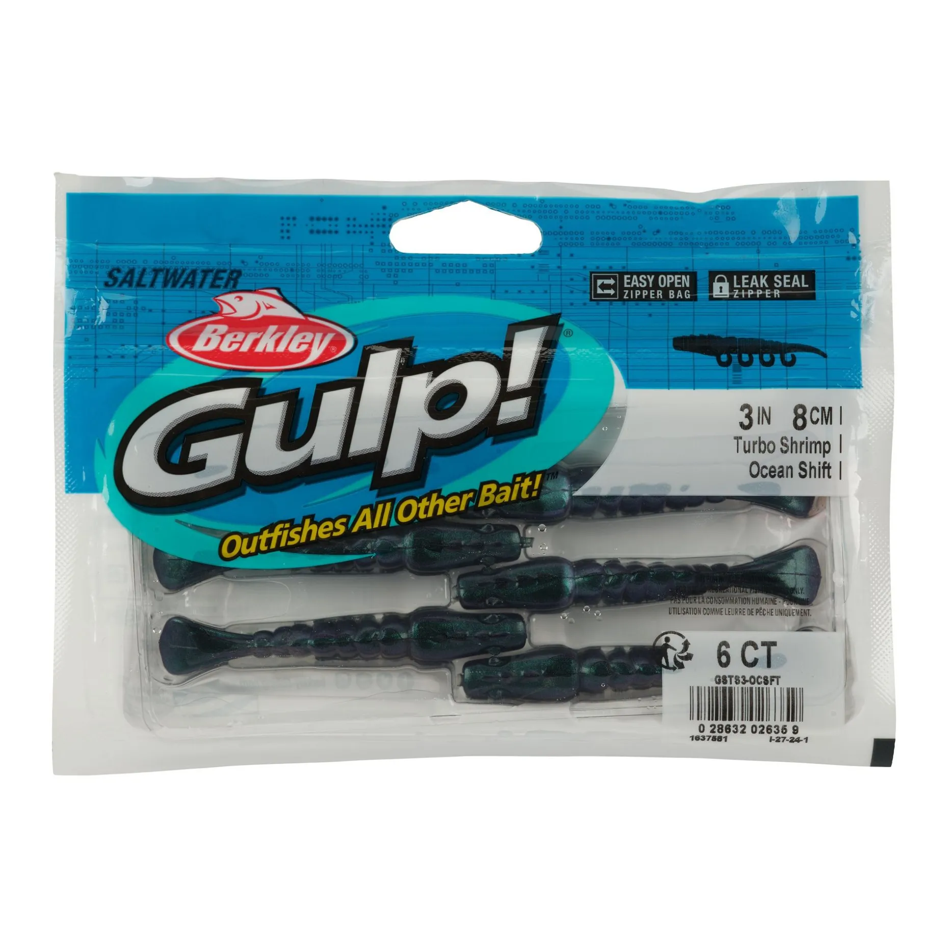 Berkley Gulp!® Saltwater Turbo Shrimp