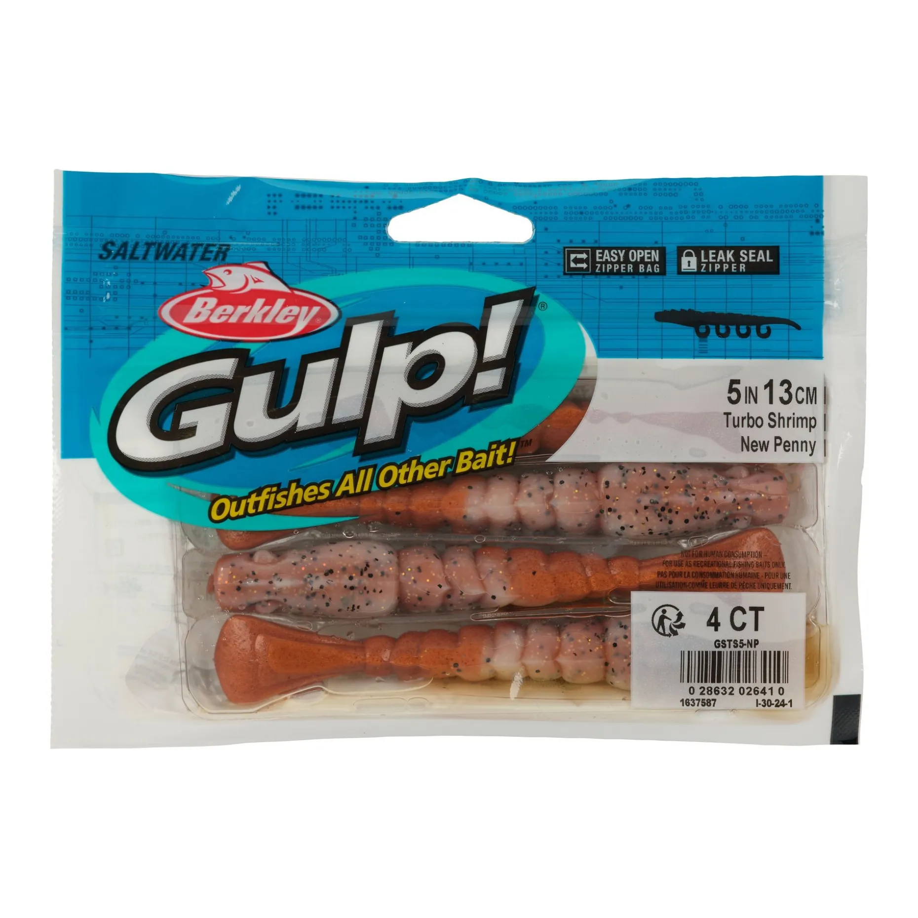 Berkley Gulp!® Saltwater Turbo Shrimp