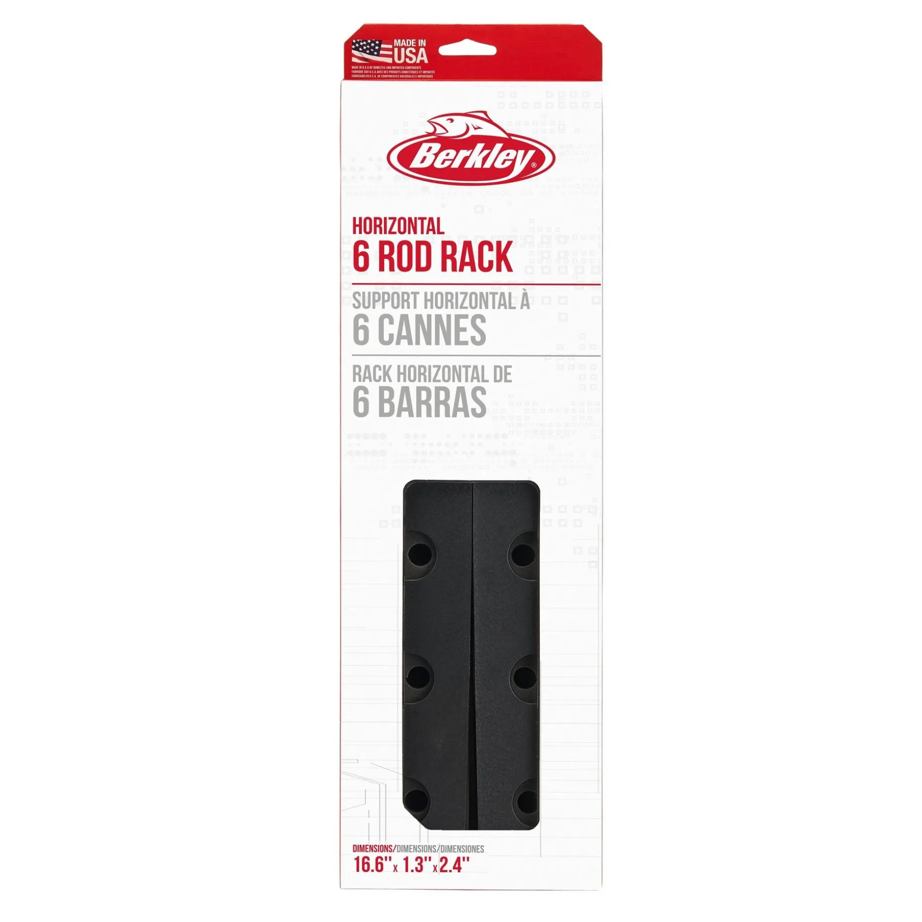 Berkley Horizontal Rod Rack