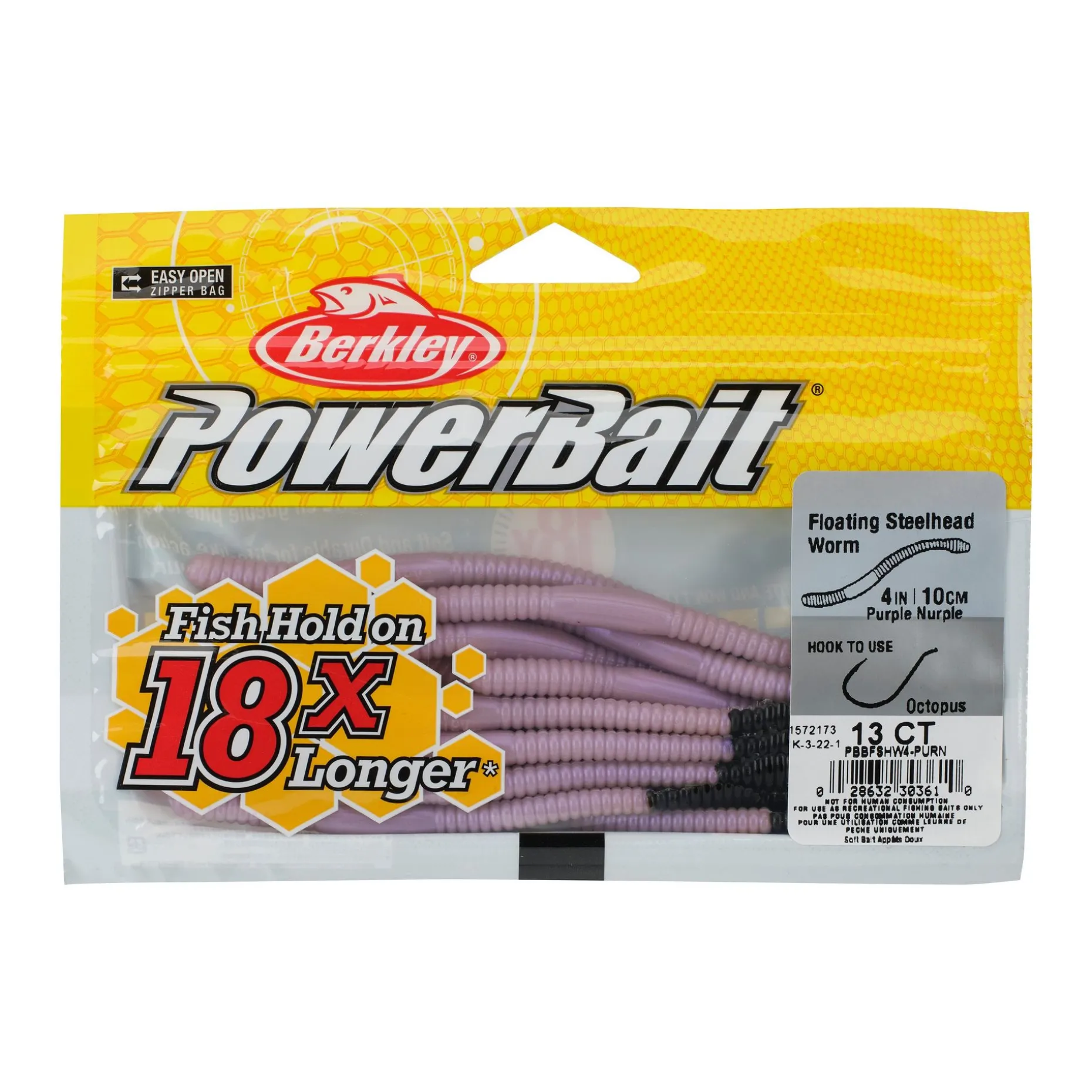 Berkley PowerBait® Floating Steelhead Worm