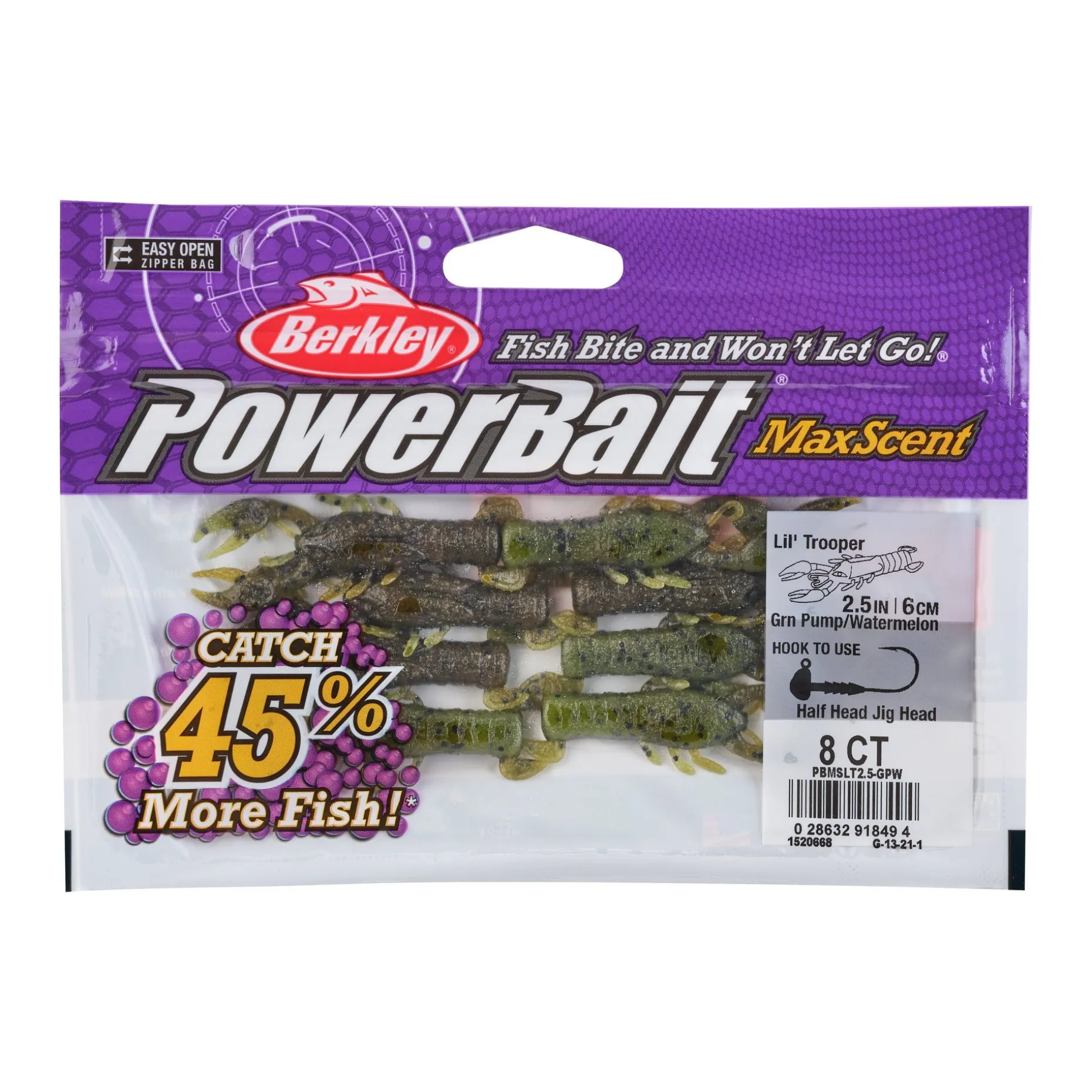 Berkley PowerBait® MaxScent Lil' Trooper