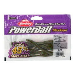Berkley PowerBait® MaxScent Flat Worm