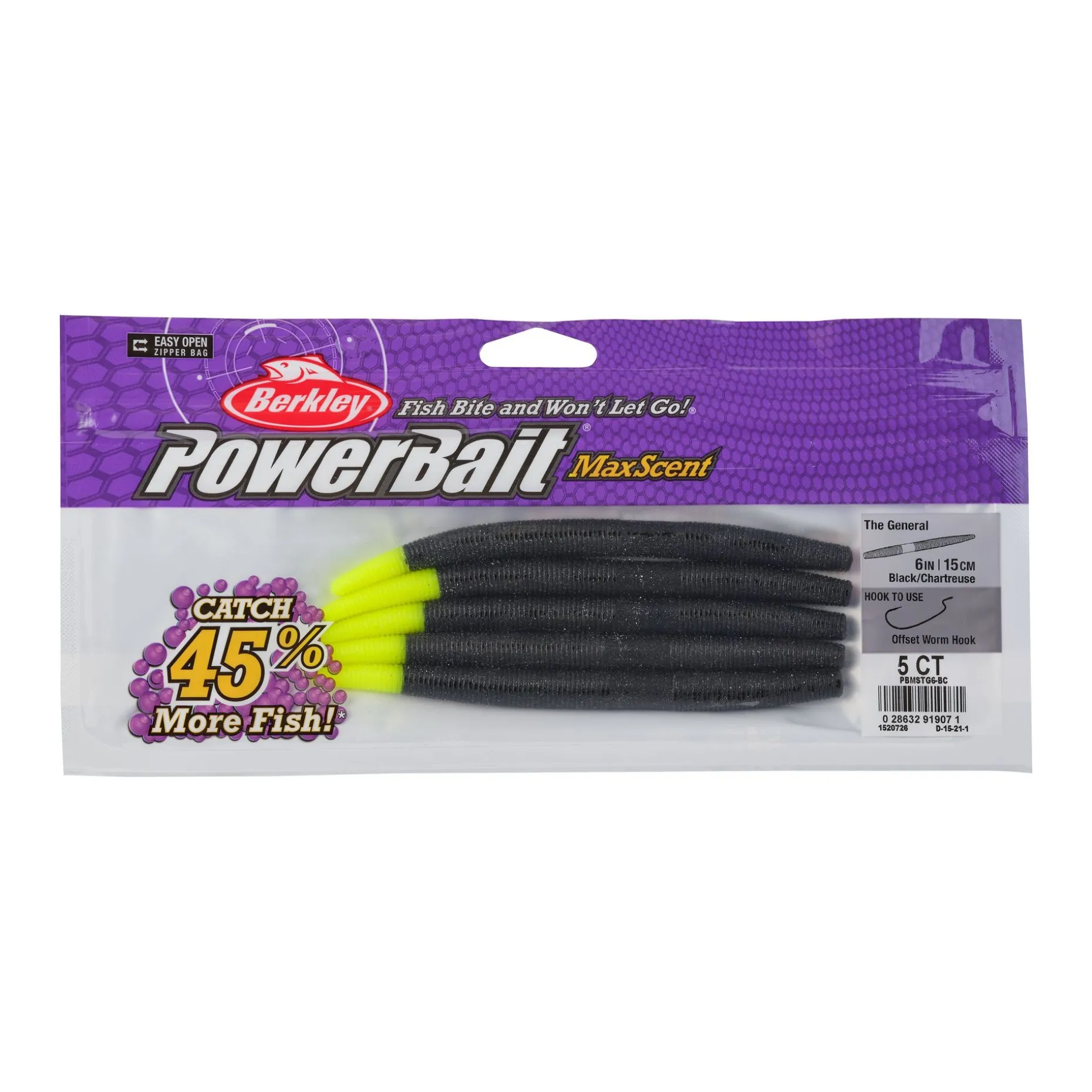 Berkley PowerBait® MaxScent The General
