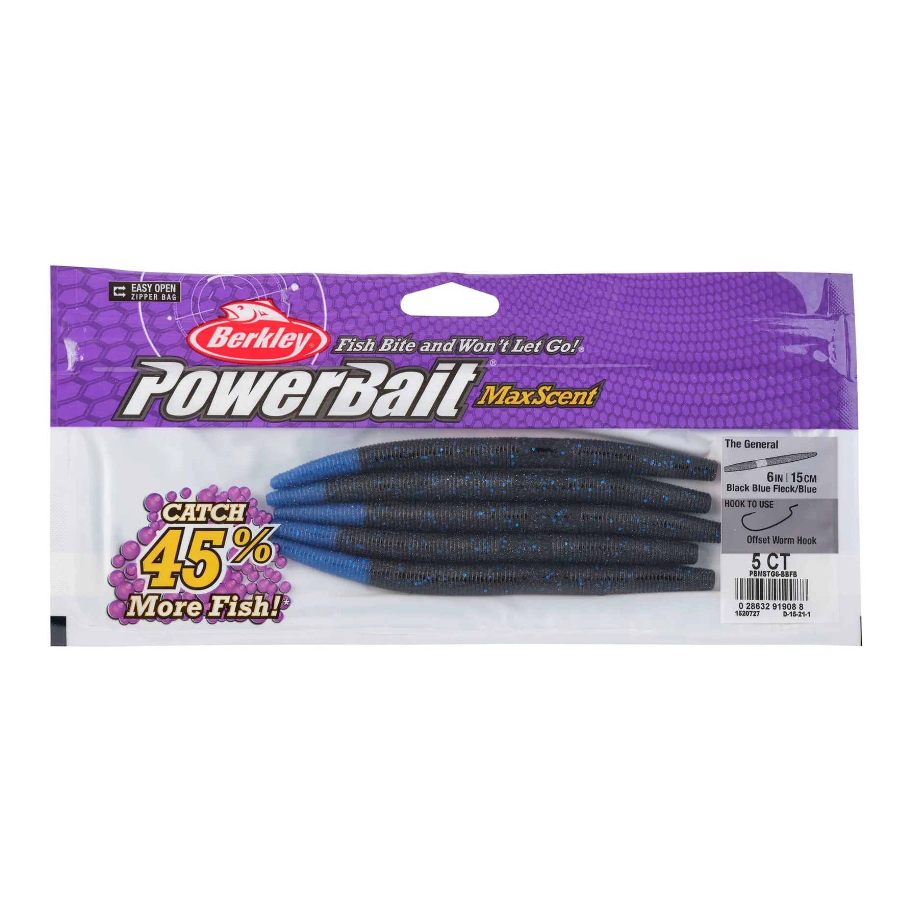 Berkley PowerBait® MaxScent The General