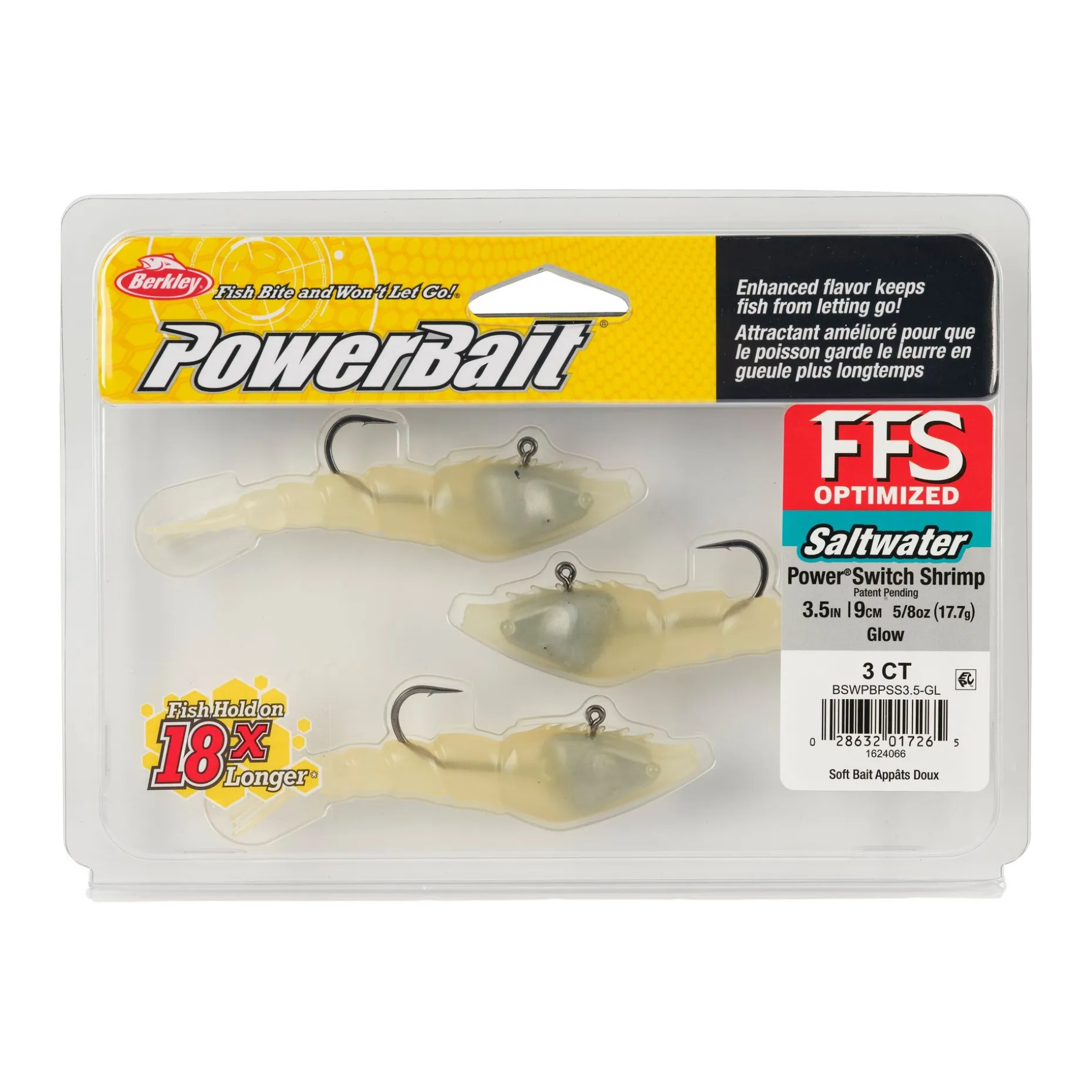 Berkley PowerBait® Saltwater Power Switch Shrimp