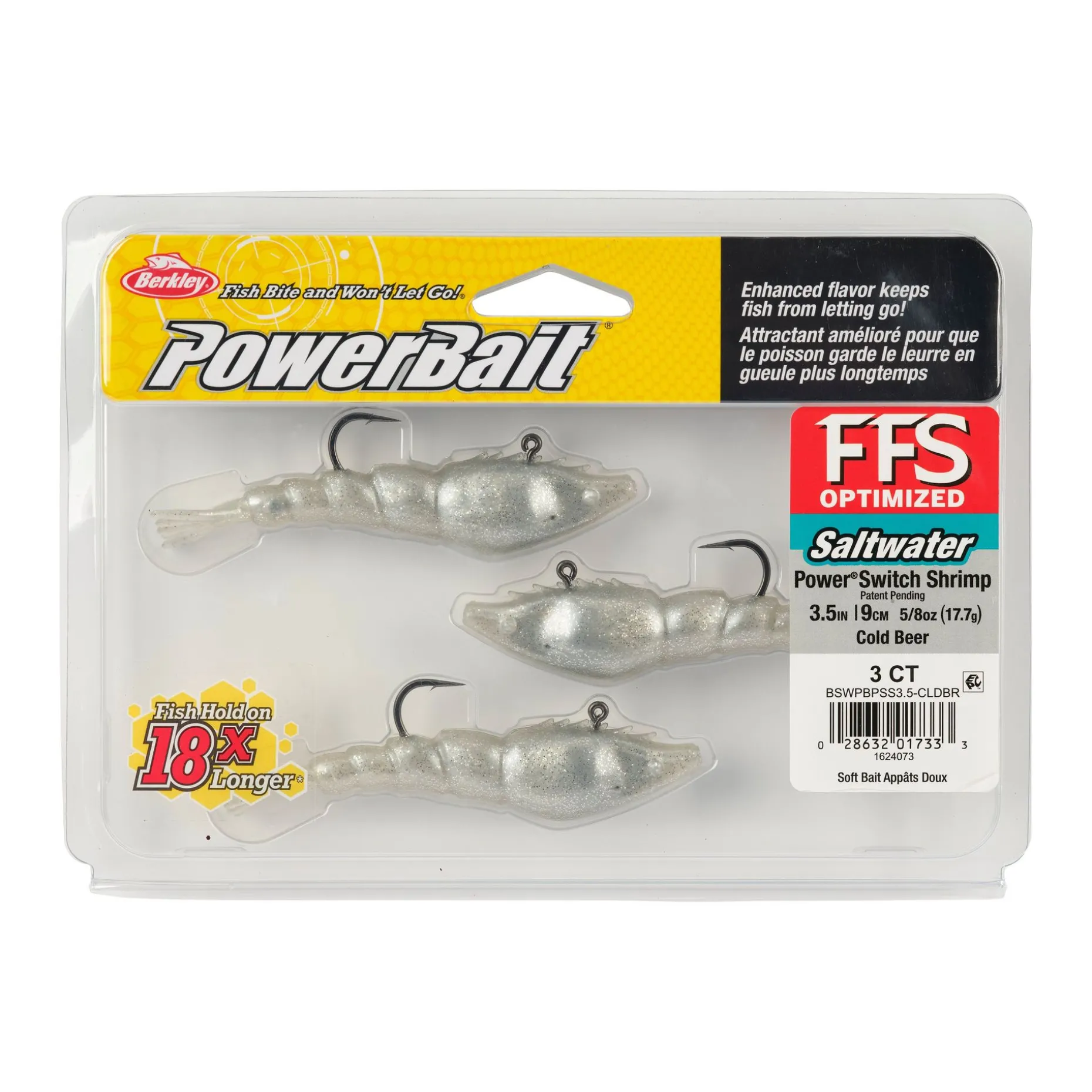Berkley PowerBait® Saltwater Power Switch Shrimp