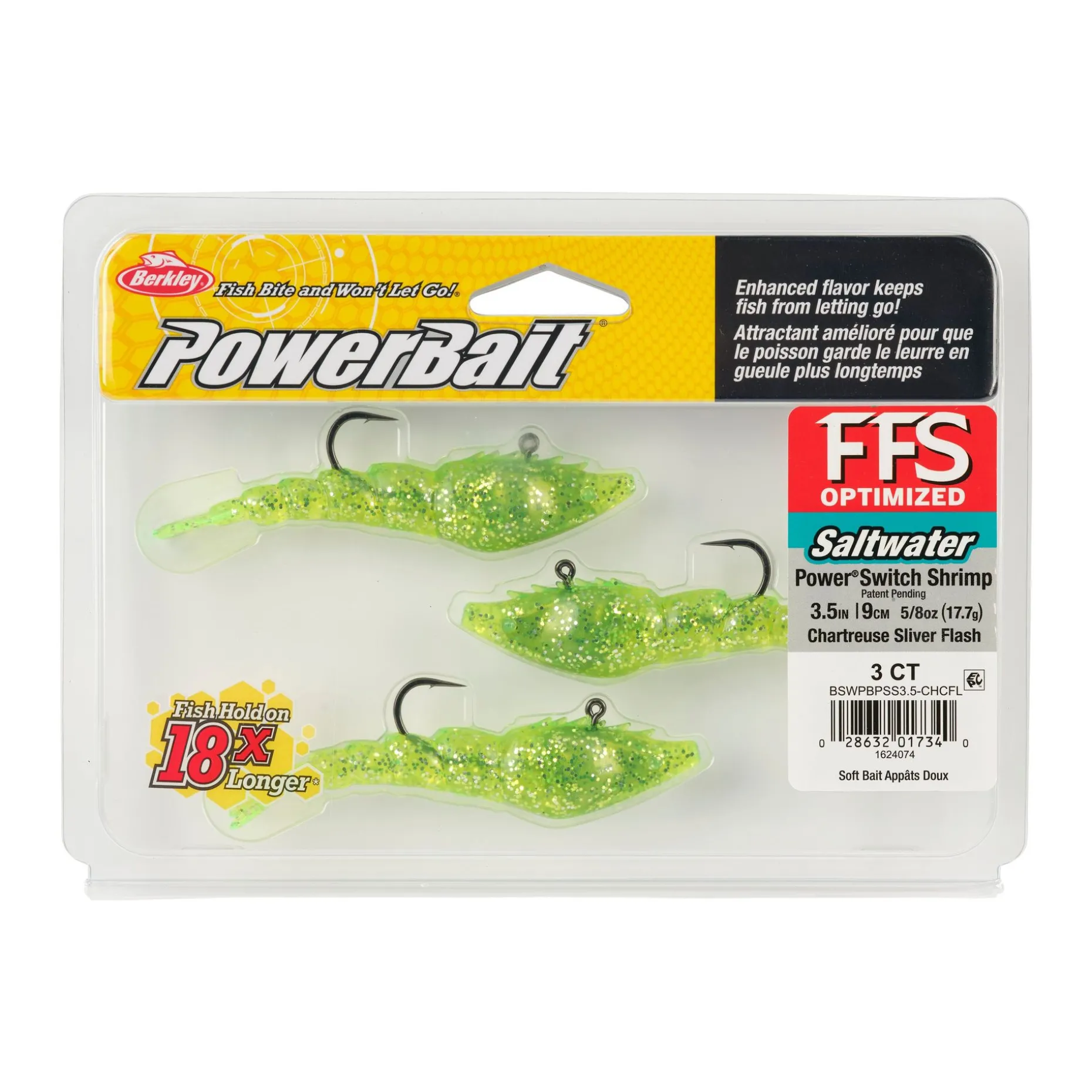 Berkley PowerBait® Saltwater Power Switch Shrimp