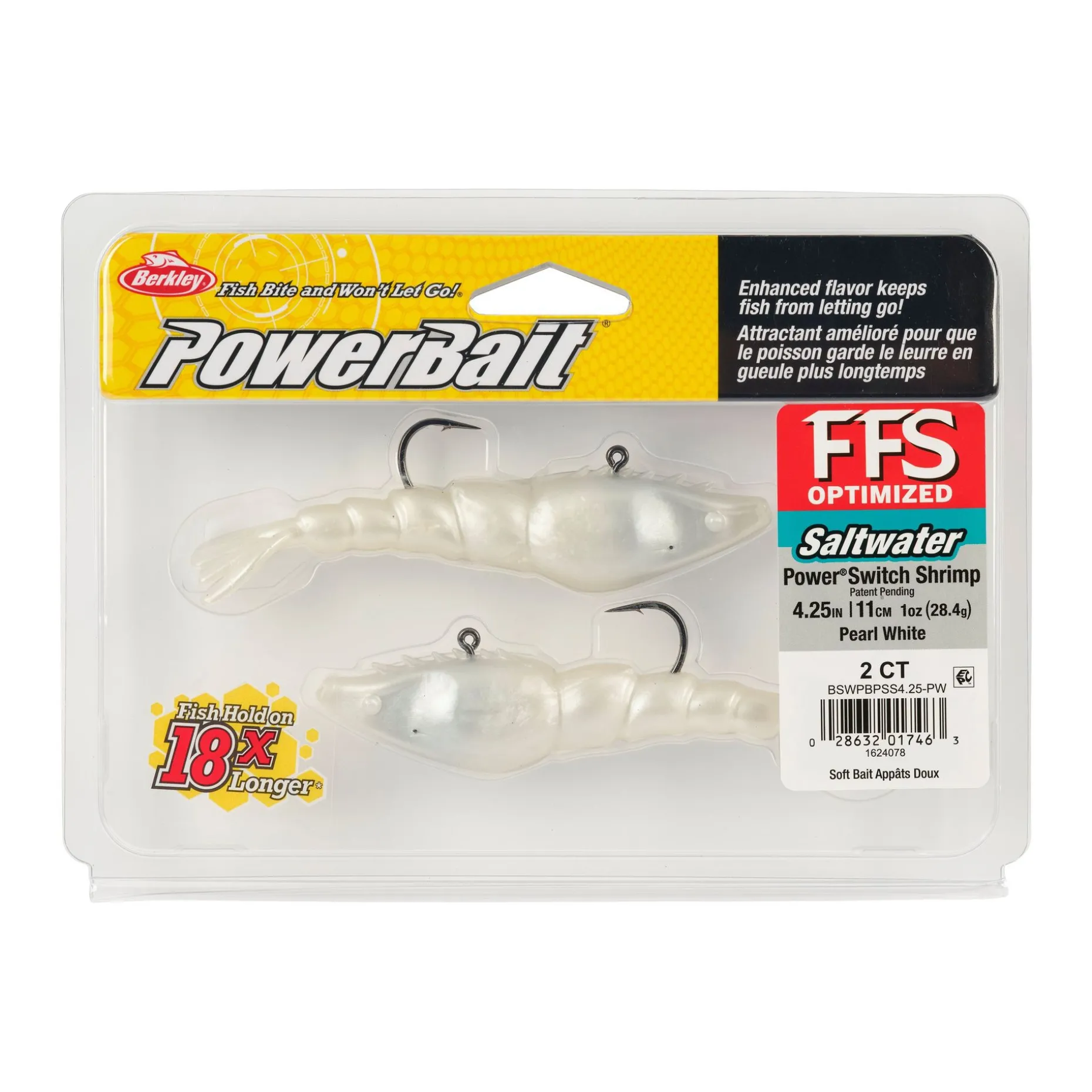Berkley PowerBait® Saltwater Power Switch Shrimp