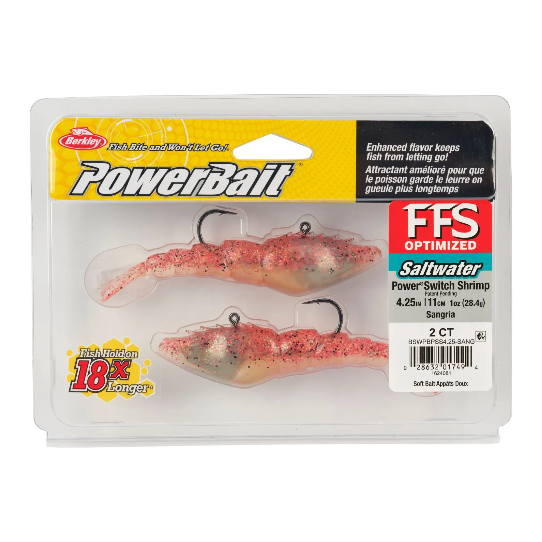 Berkley PowerBait® Saltwater Power Switch Shrimp