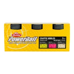 Berkley PowerBait®ChromaGlow Crappie Nibble Asst