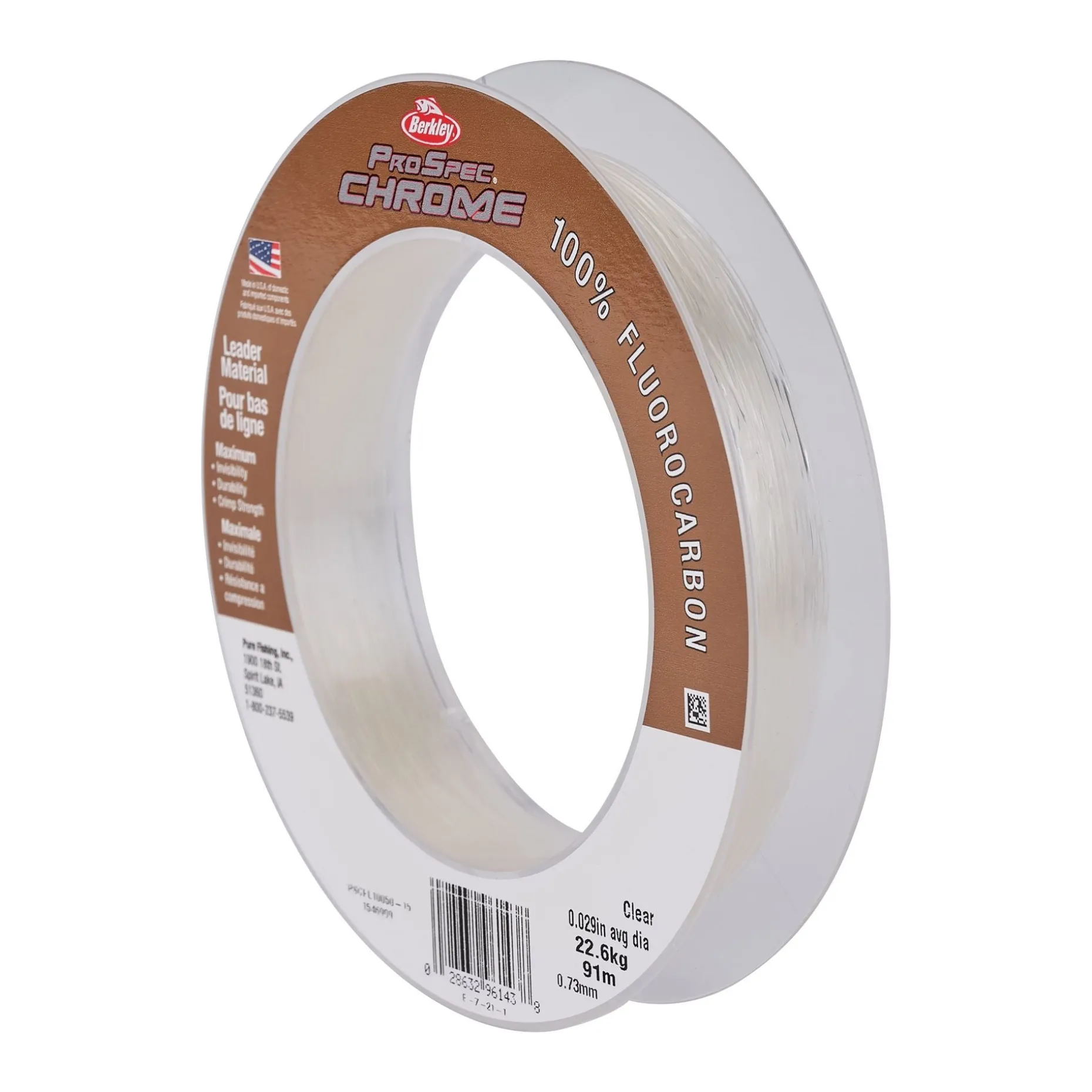 Berkley ProSpec® Chrome 100% Fluorocarbon Leader