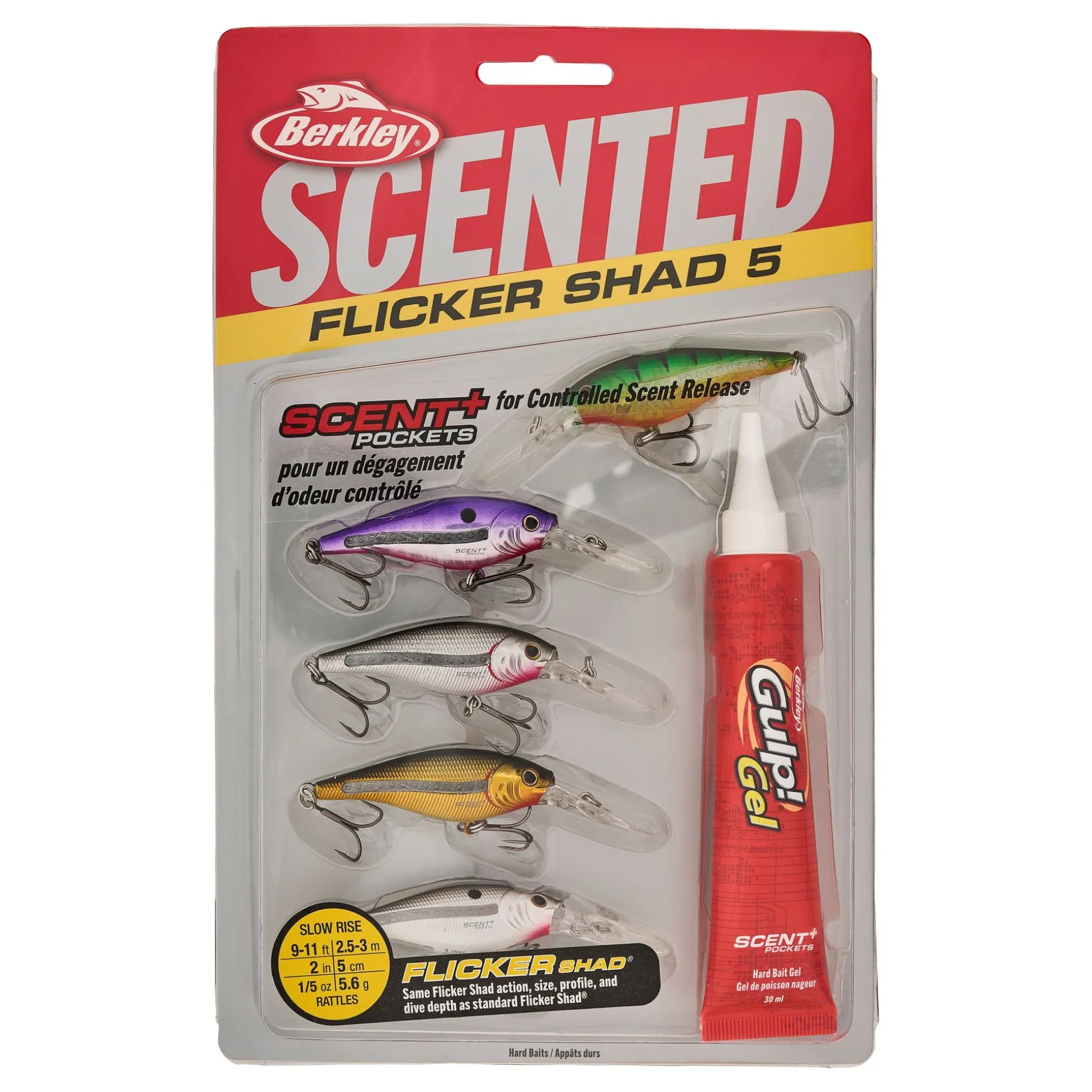 Berkley Scented Flicker Shad® Baitfish Pack