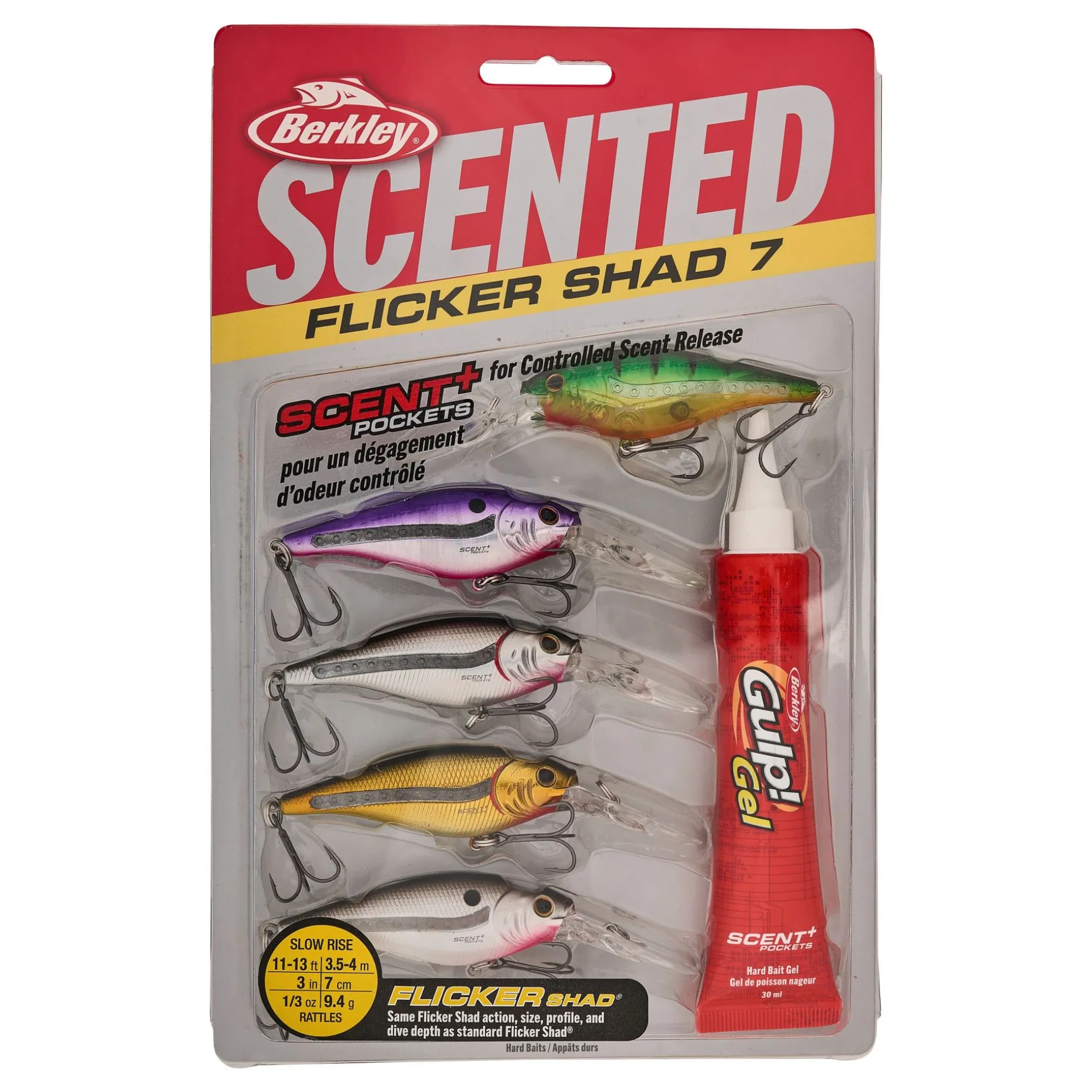 Berkley Scented Flicker Shad® Baitfish Pack