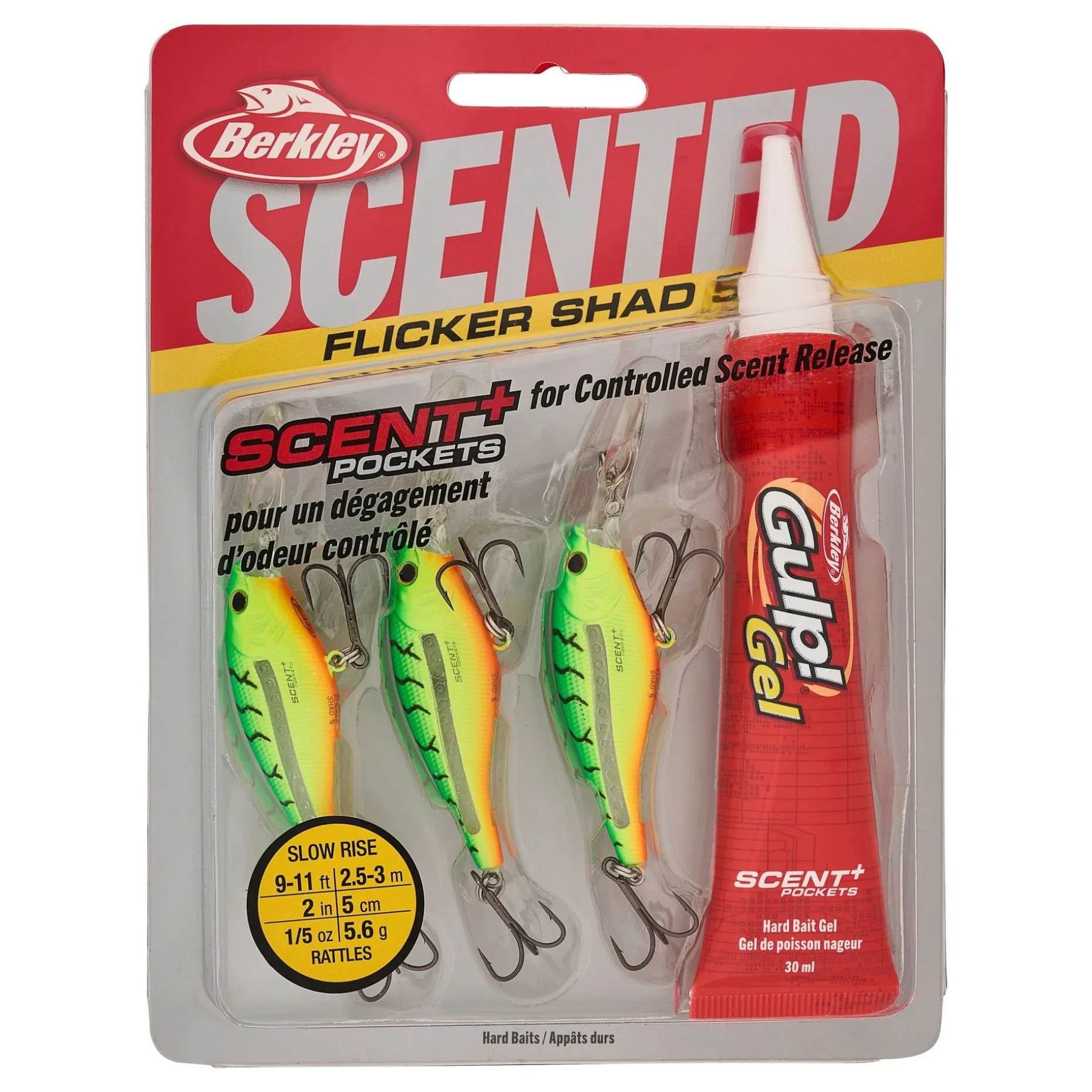 Berkley Scented Flicker Shad® Pro Pack