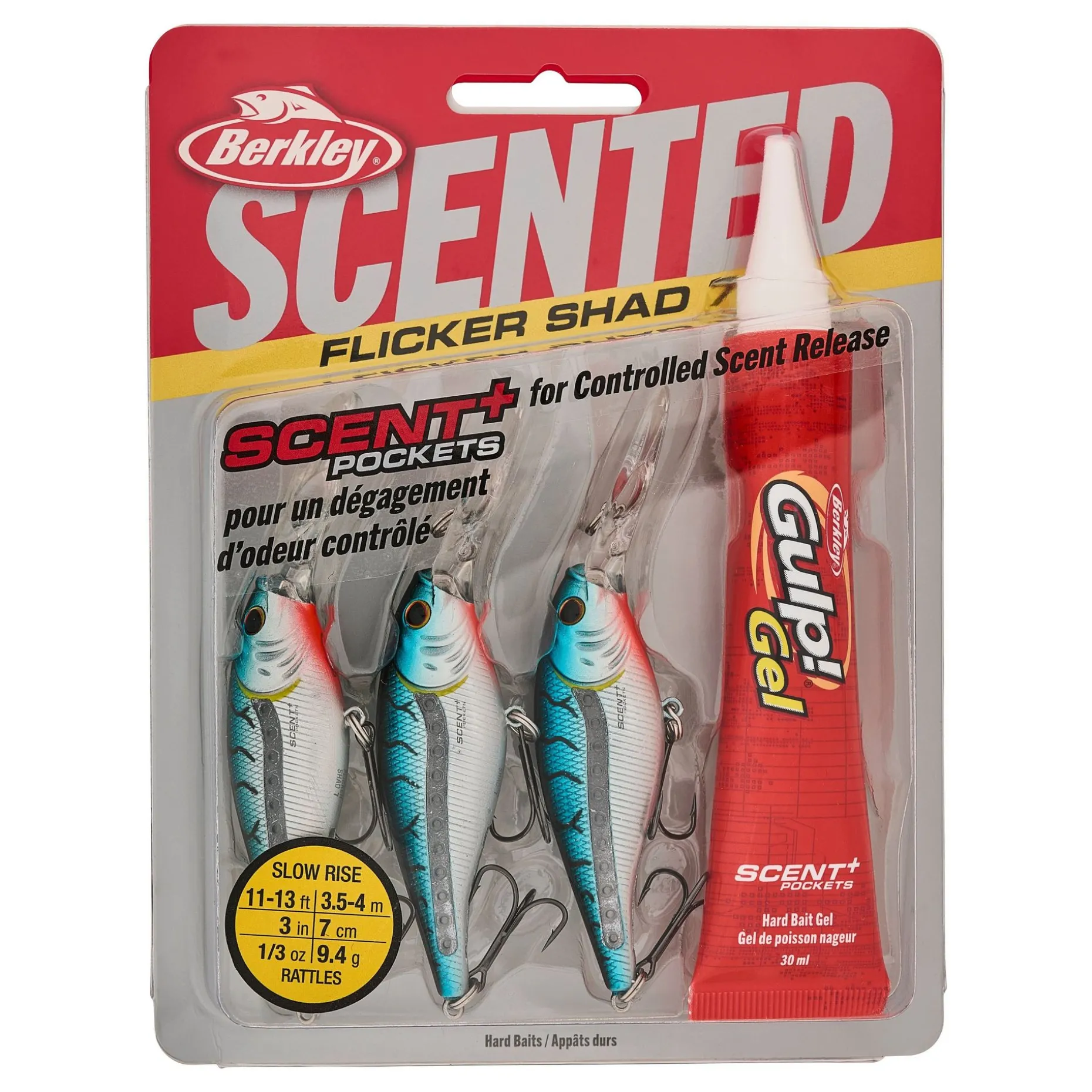 Berkley Scented Flicker Shad® Pro Pack