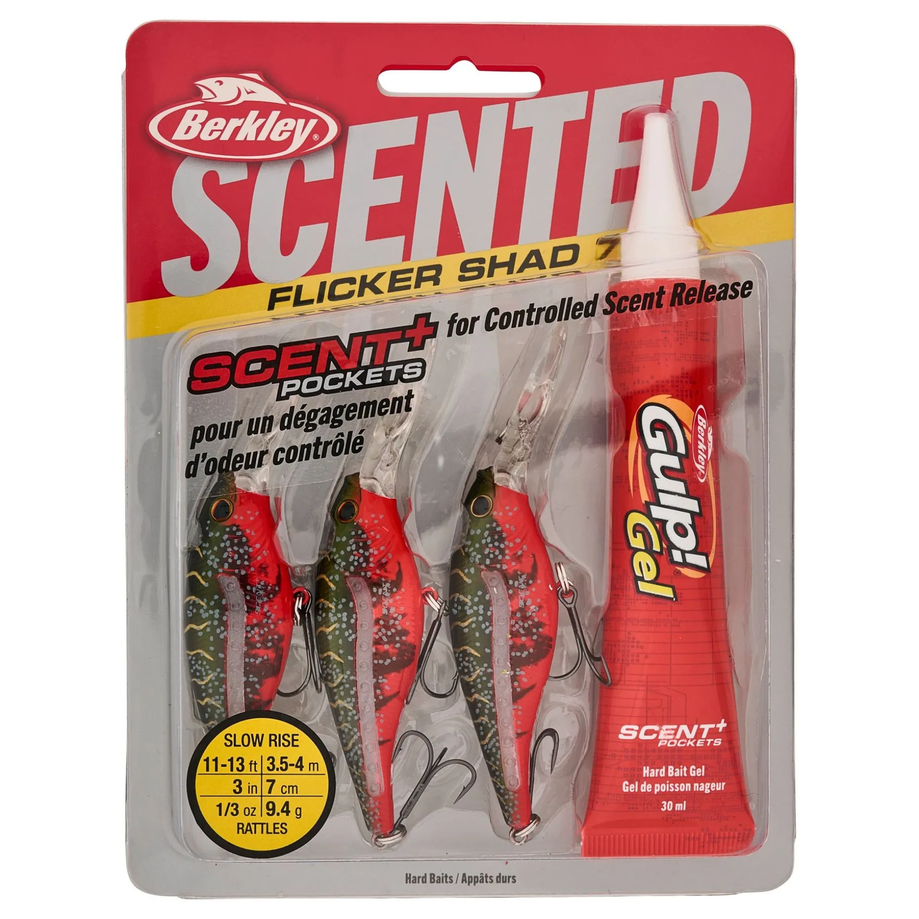 Berkley Scented Flicker Shad® Pro Pack