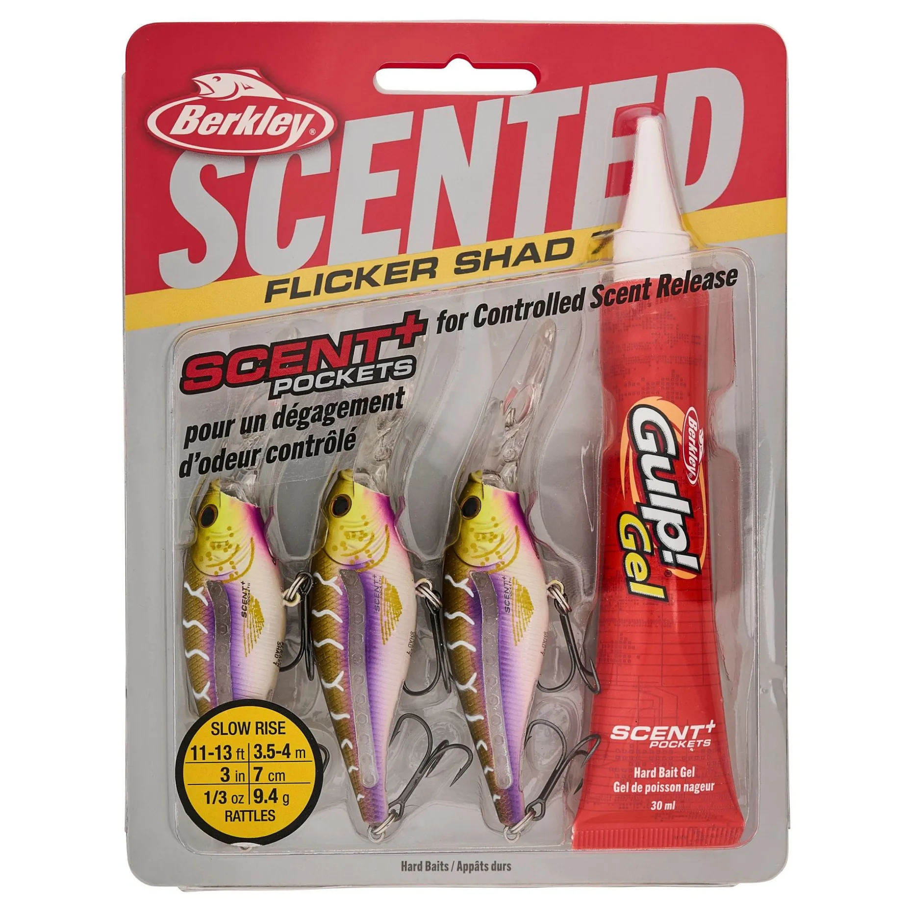 Berkley Scented Flicker Shad® Pro Pack