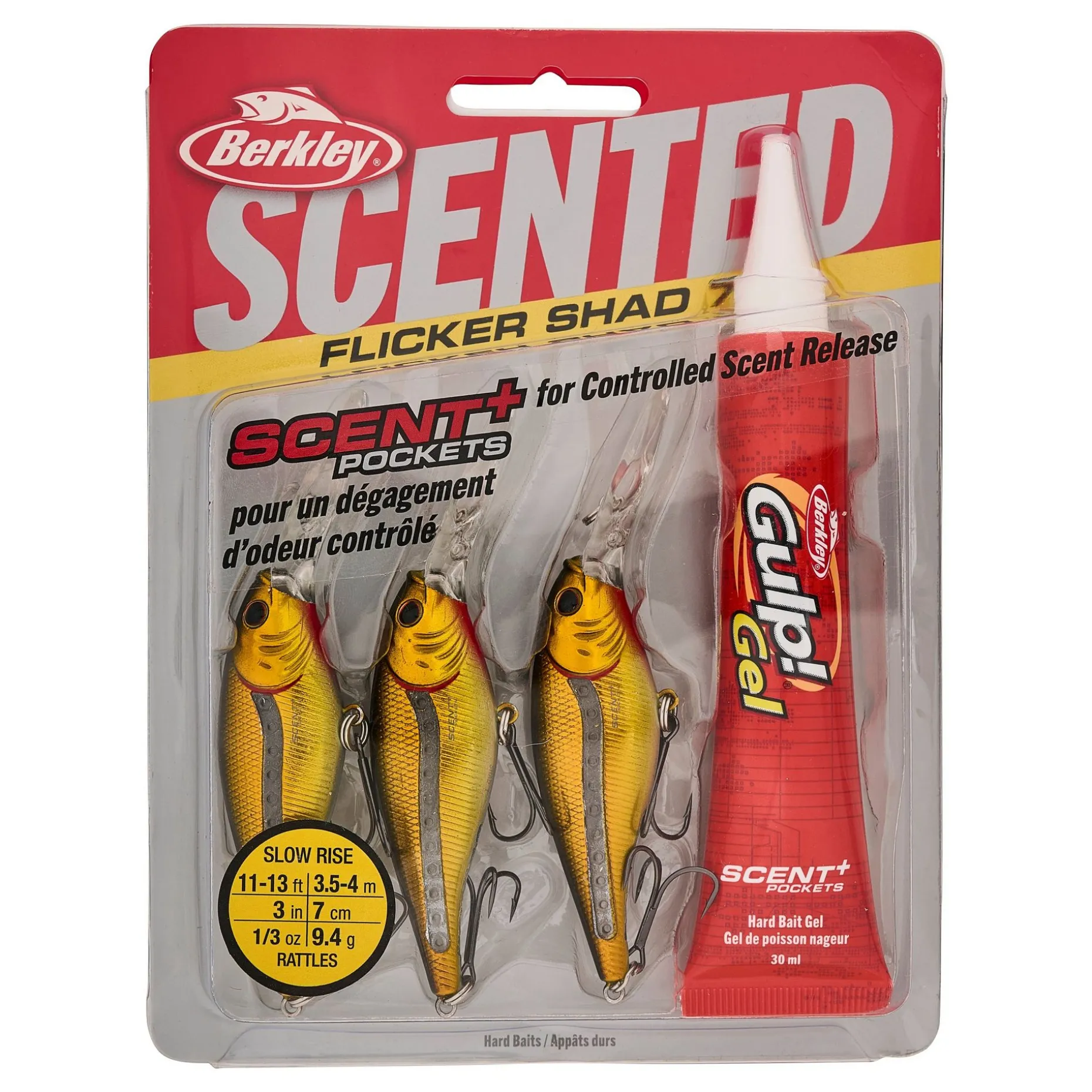 Berkley Scented Flicker Shad® Pro Pack