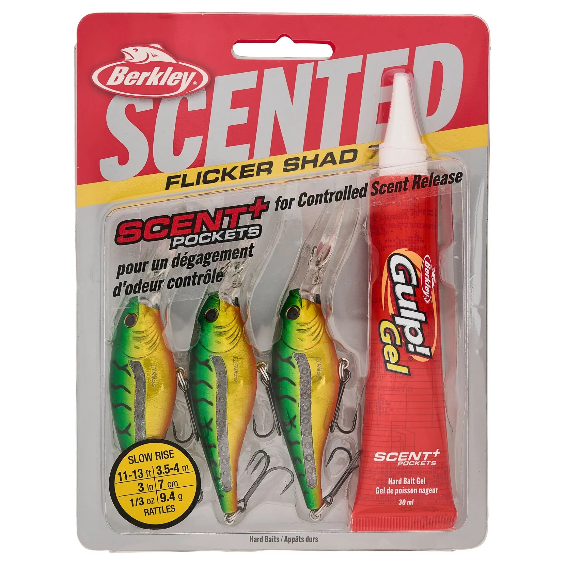 Berkley Scented Flicker Shad® Pro Pack