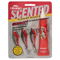 Berkley Scented Flicker Shad® Pro Pack