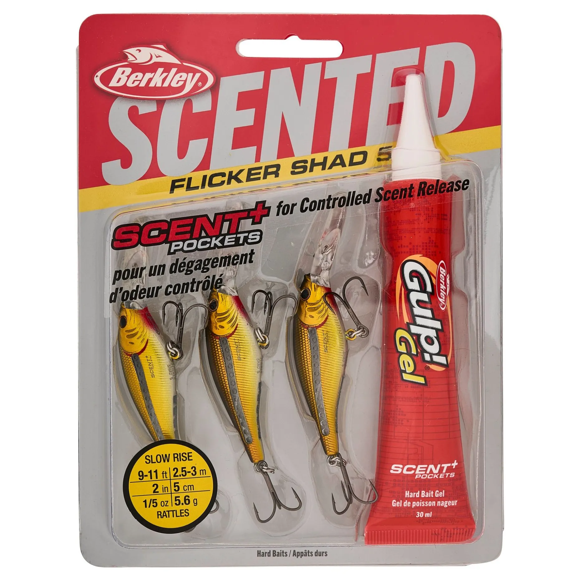 Berkley Scented Flicker Shad® Pro Pack