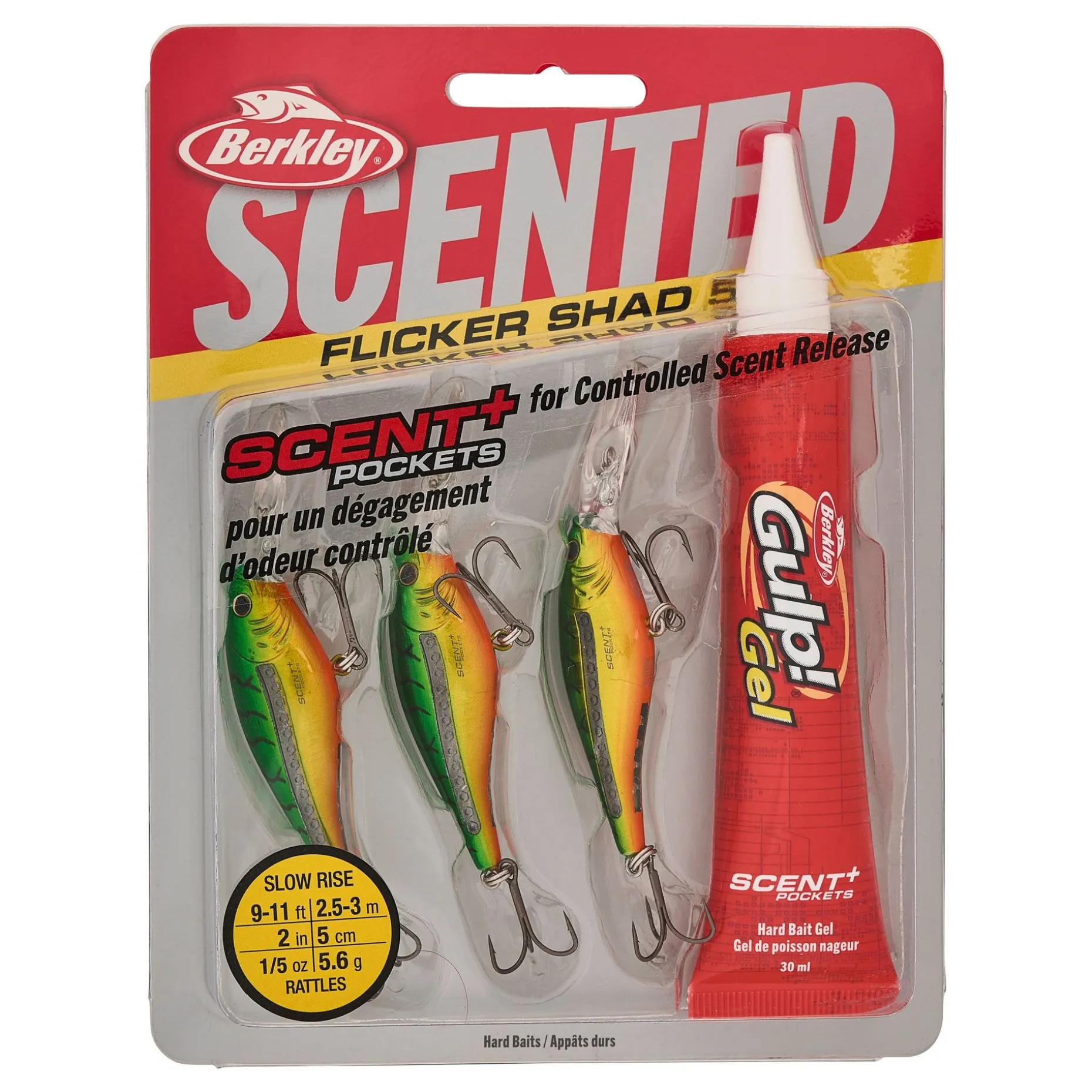 Berkley Scented Flicker Shad® Pro Pack