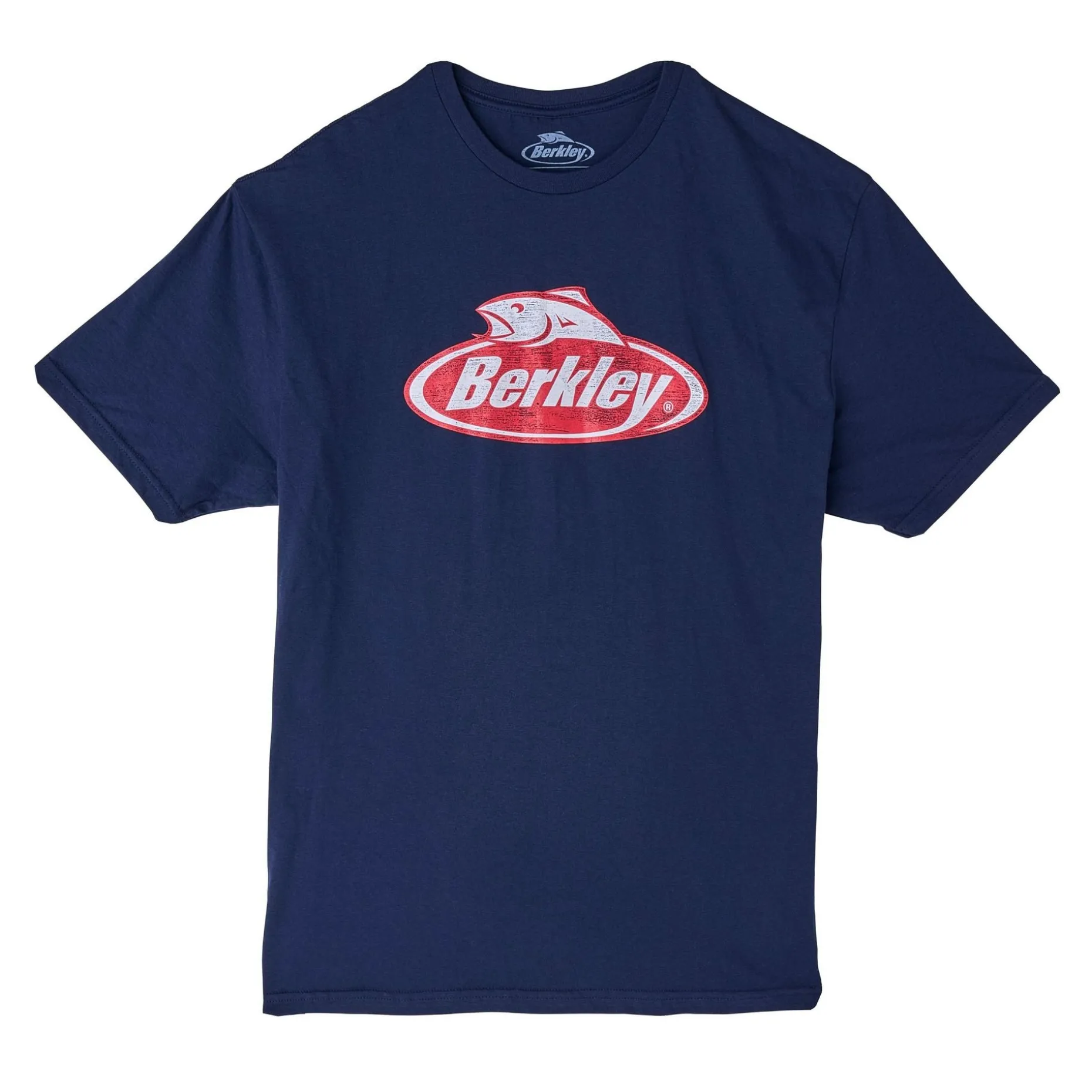Berkley Short Sleeve Distressed Logo T-Shirt