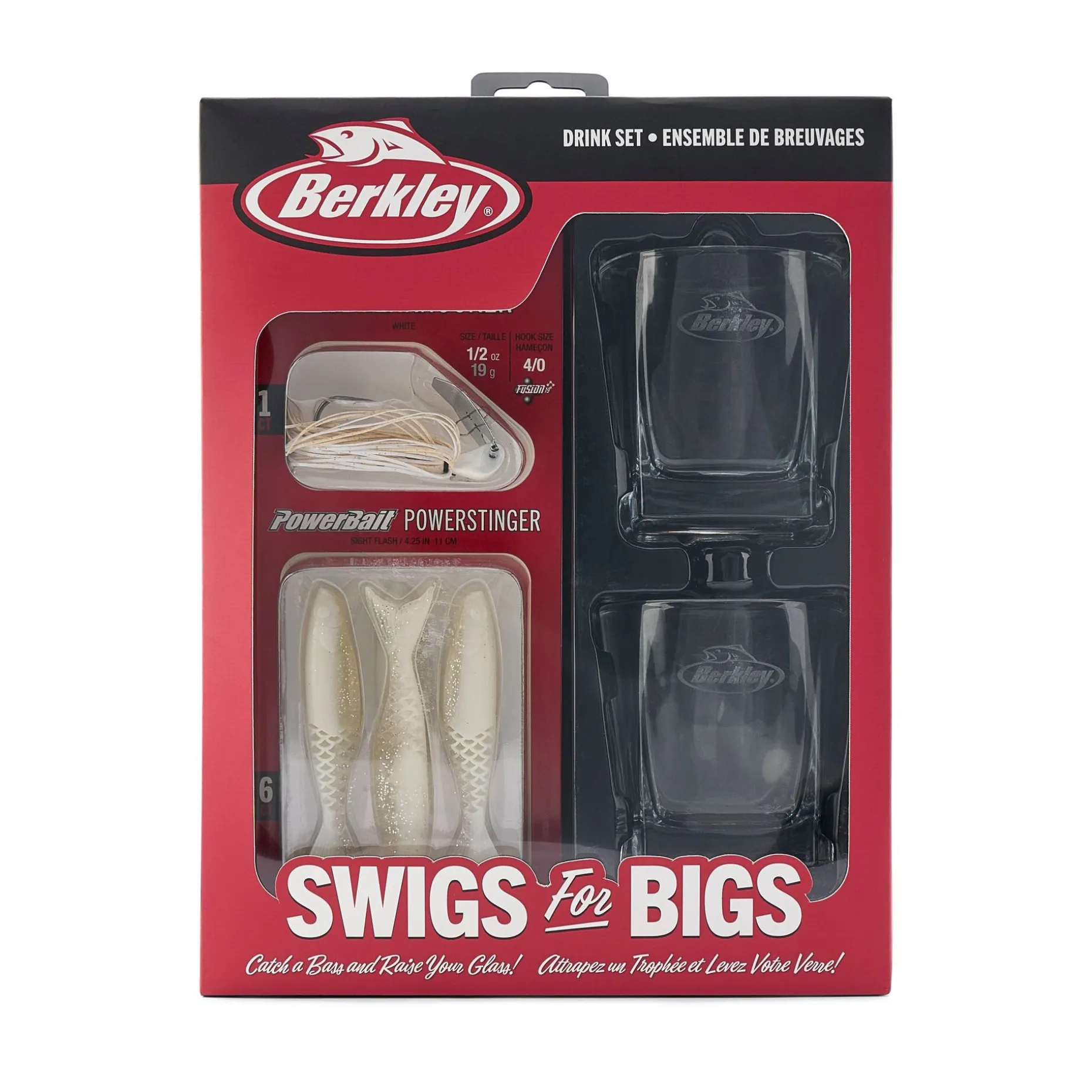 Berkley Swigs for Bigs™ Bladed Jig Drink Set