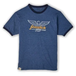 Fenwick Logo Short Sleeve Ringer T-Shirt