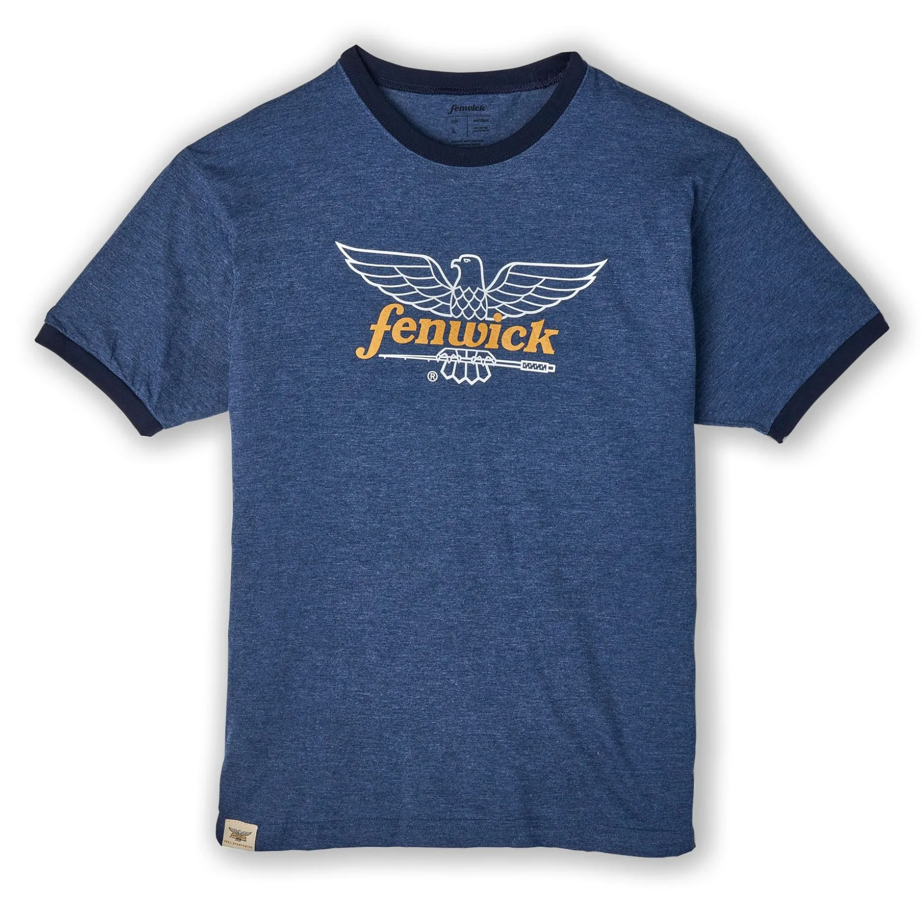 Fenwick Logo Short Sleeve Ringer T-Shirt