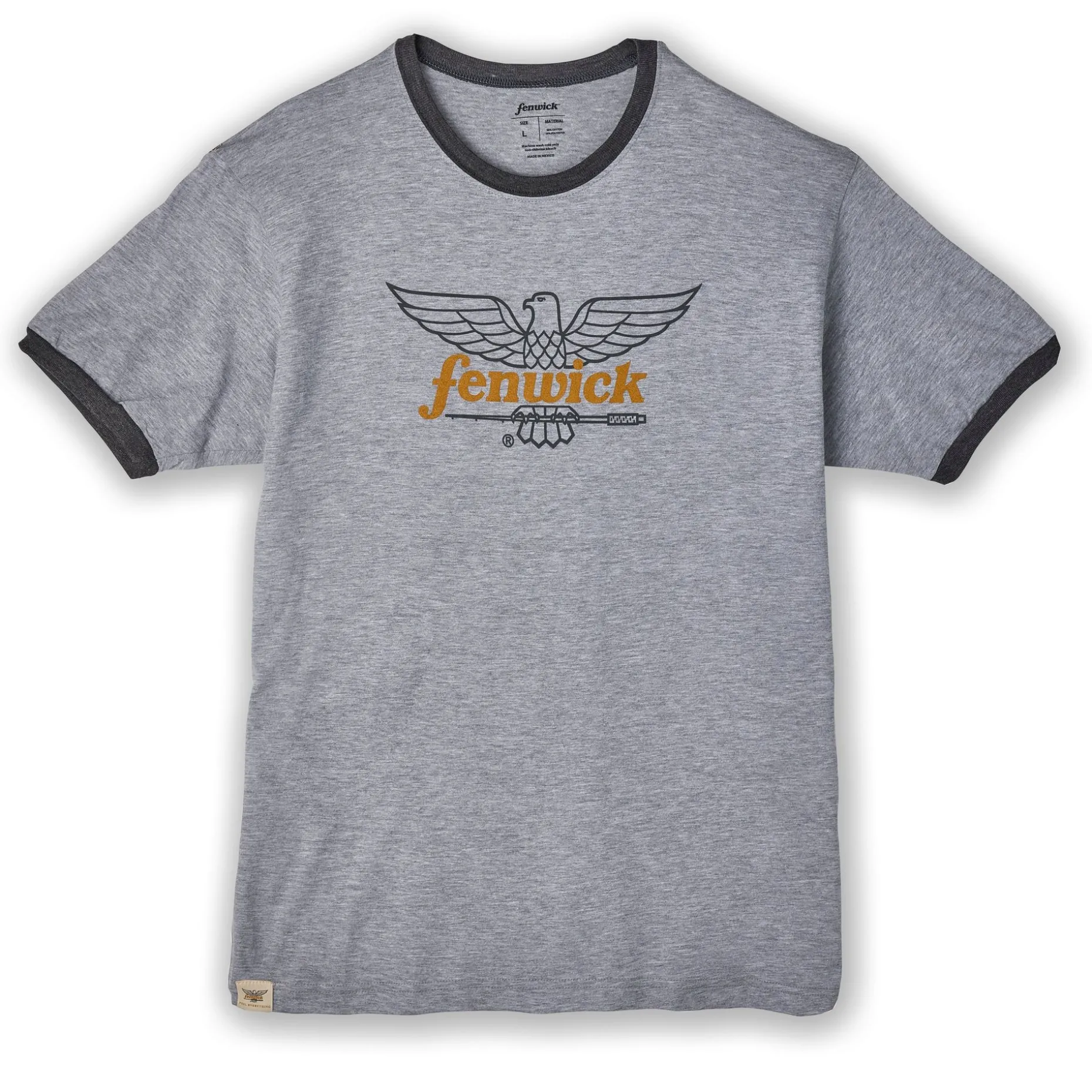 Fenwick Logo Short Sleeve Ringer T-Shirt