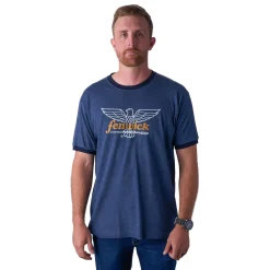 Fenwick Logo Short Sleeve Ringer T-Shirt