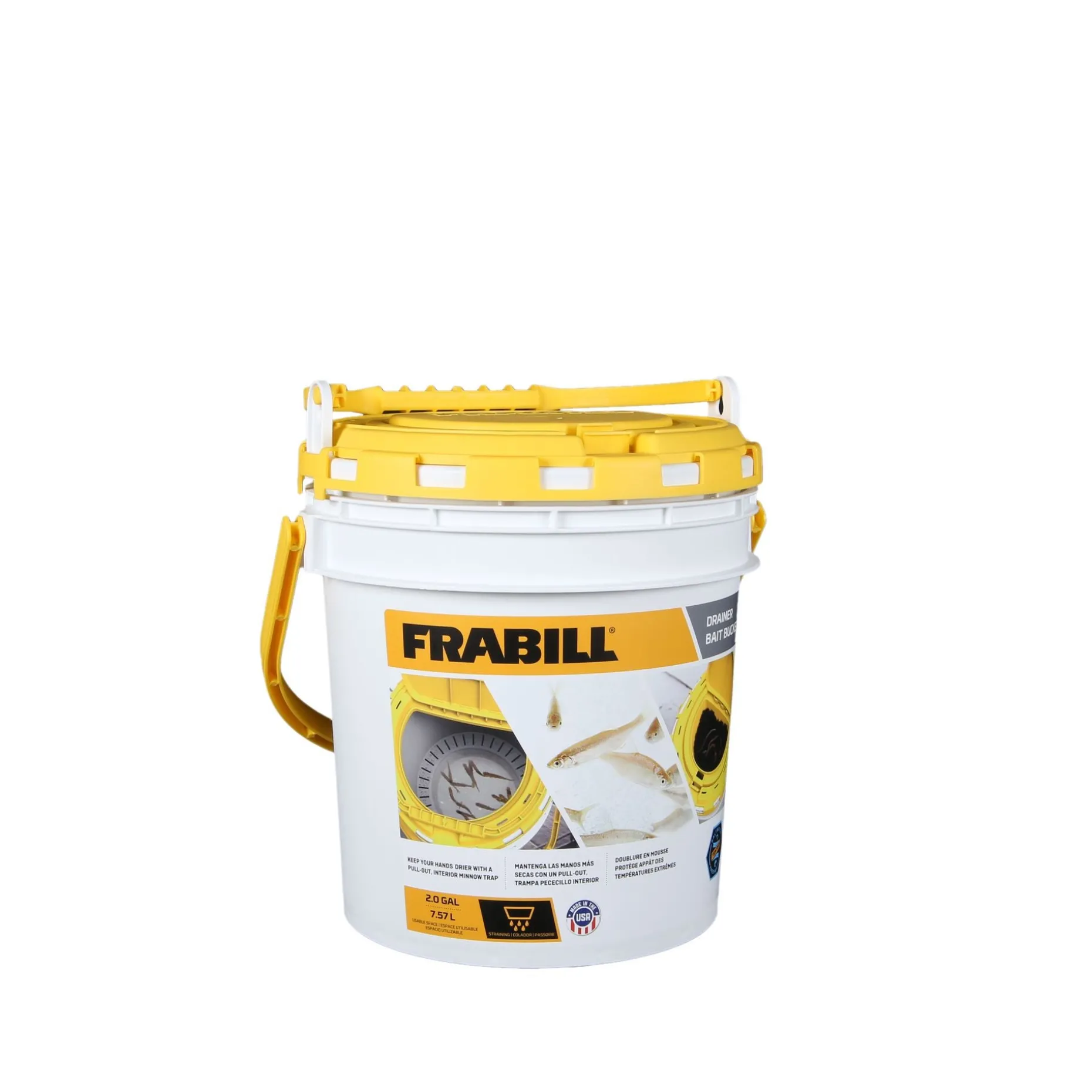 Frabill Drainer Bait Bucket
