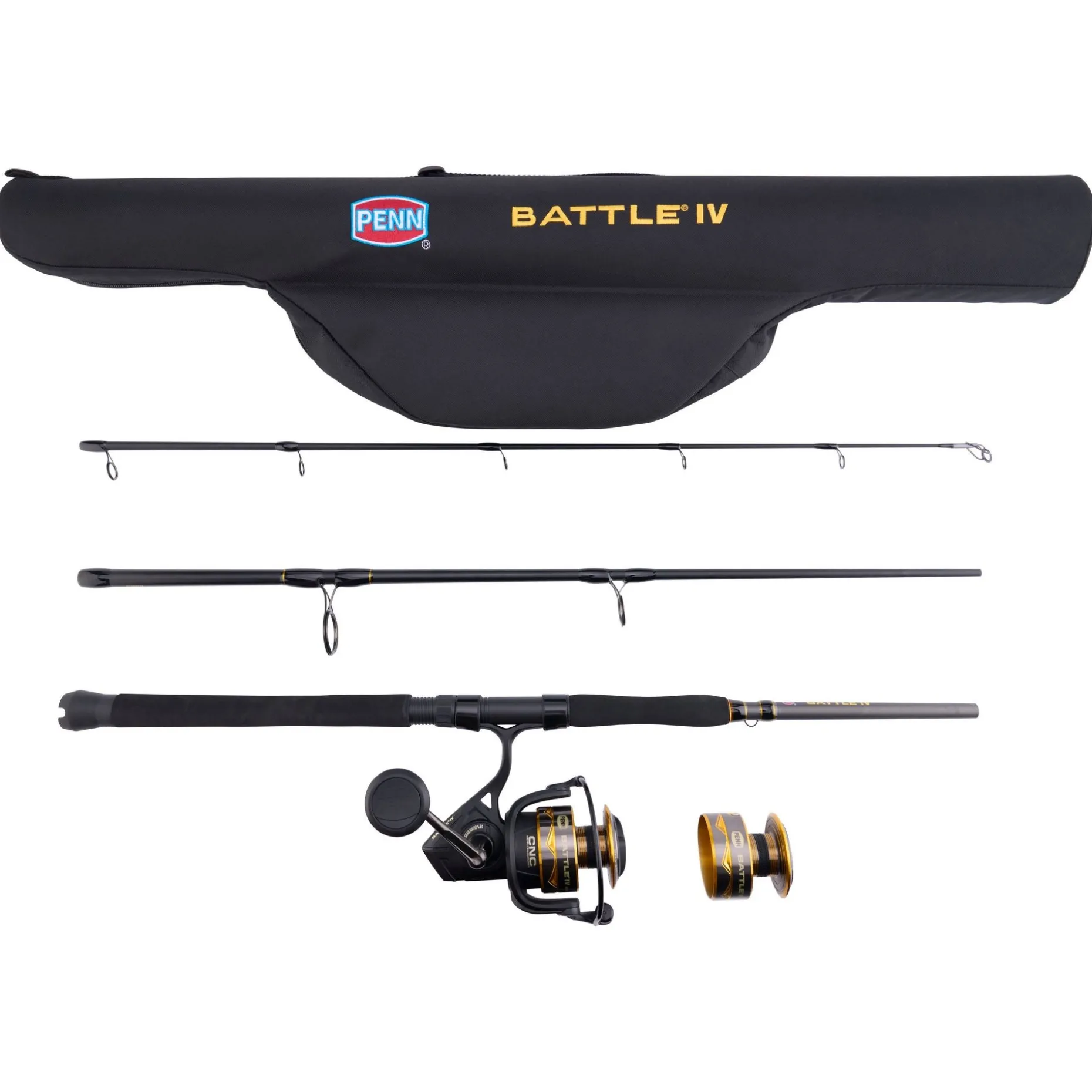 PENN Battle® IV Travel Spinning Rod & Reel Combo