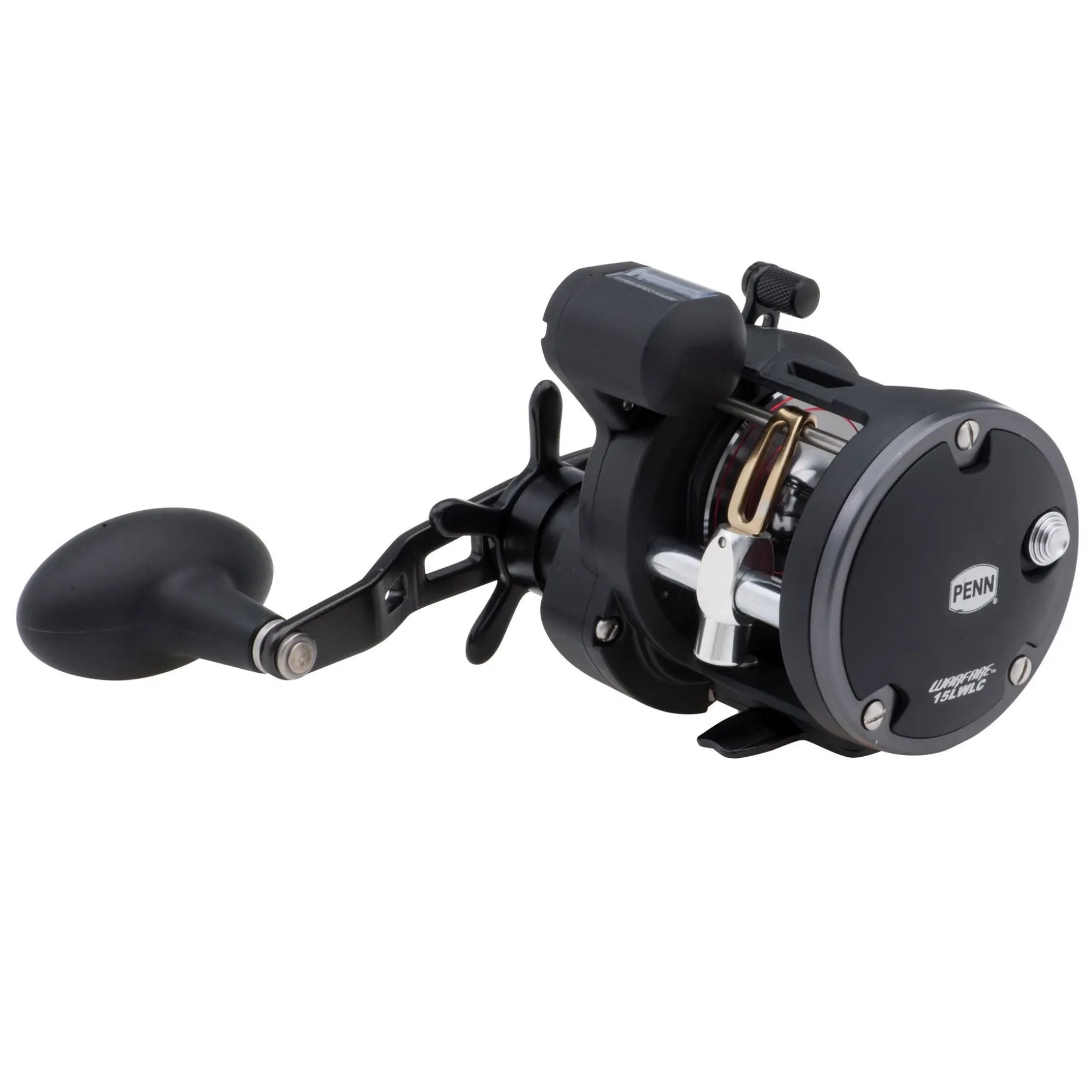 PENN Warfare™ Star Drag Level Wind Conventional Reel with Line Counter