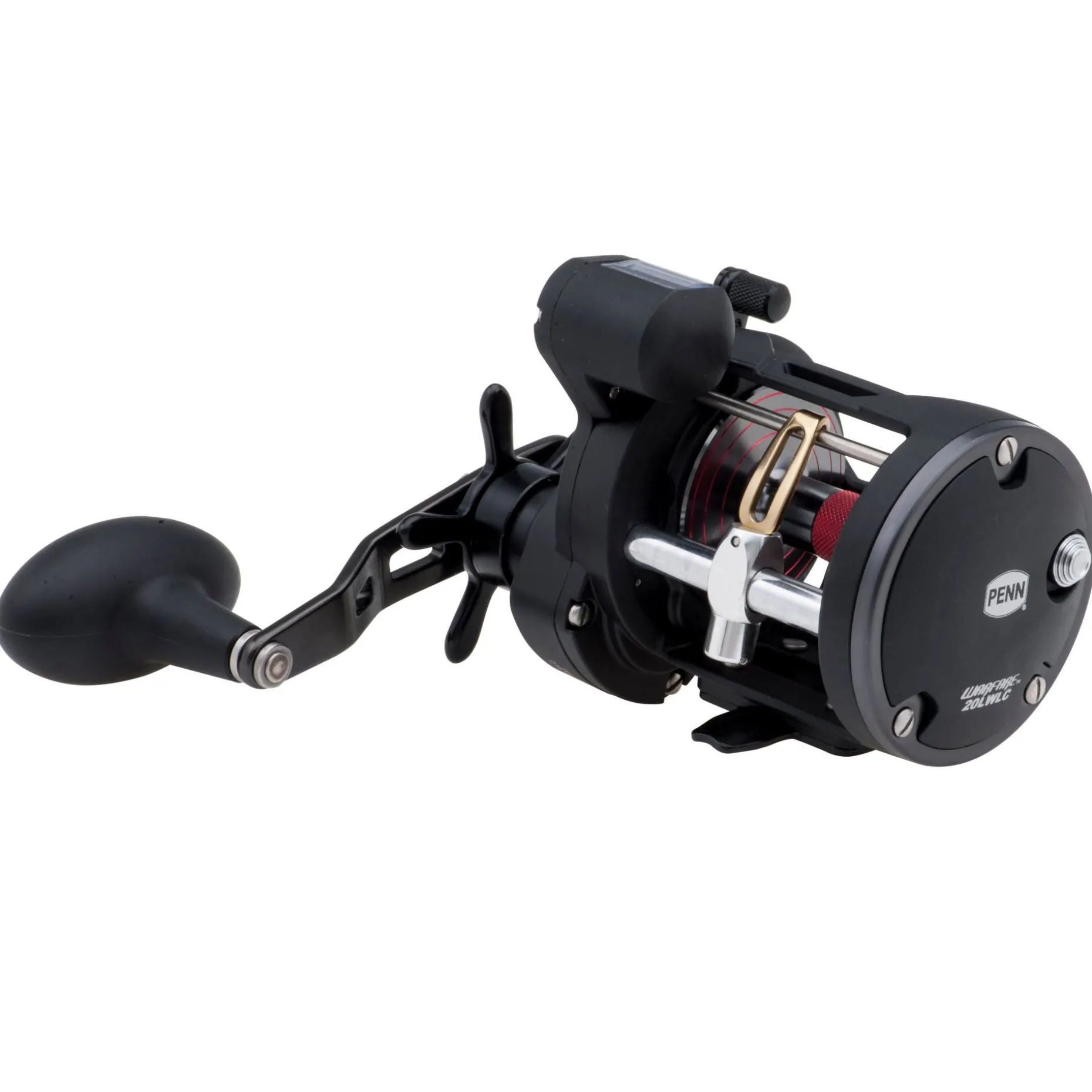 PENN Warfare™ Star Drag Level Wind Conventional Reel with Line Counter