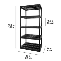 Plano 5-Shelf Extra Heavy-Duty Storage Unit