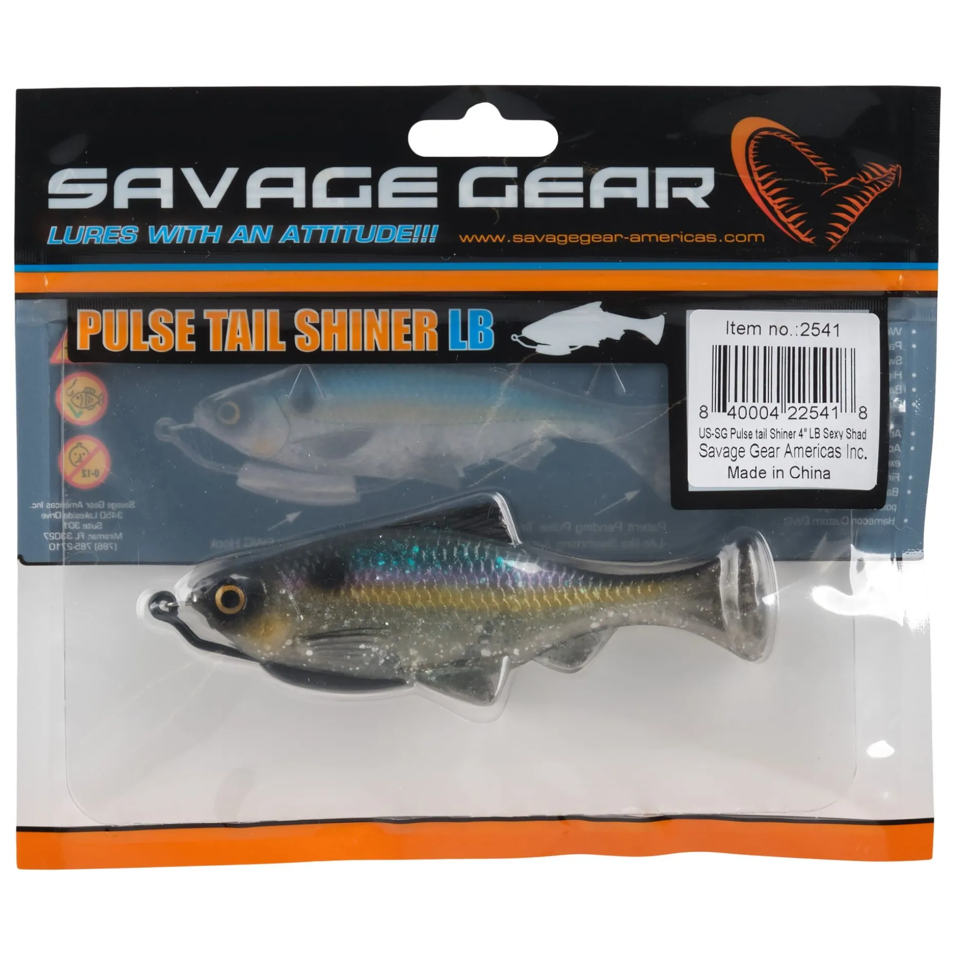Savage Gear Pulse Tail Shiner Loose Body