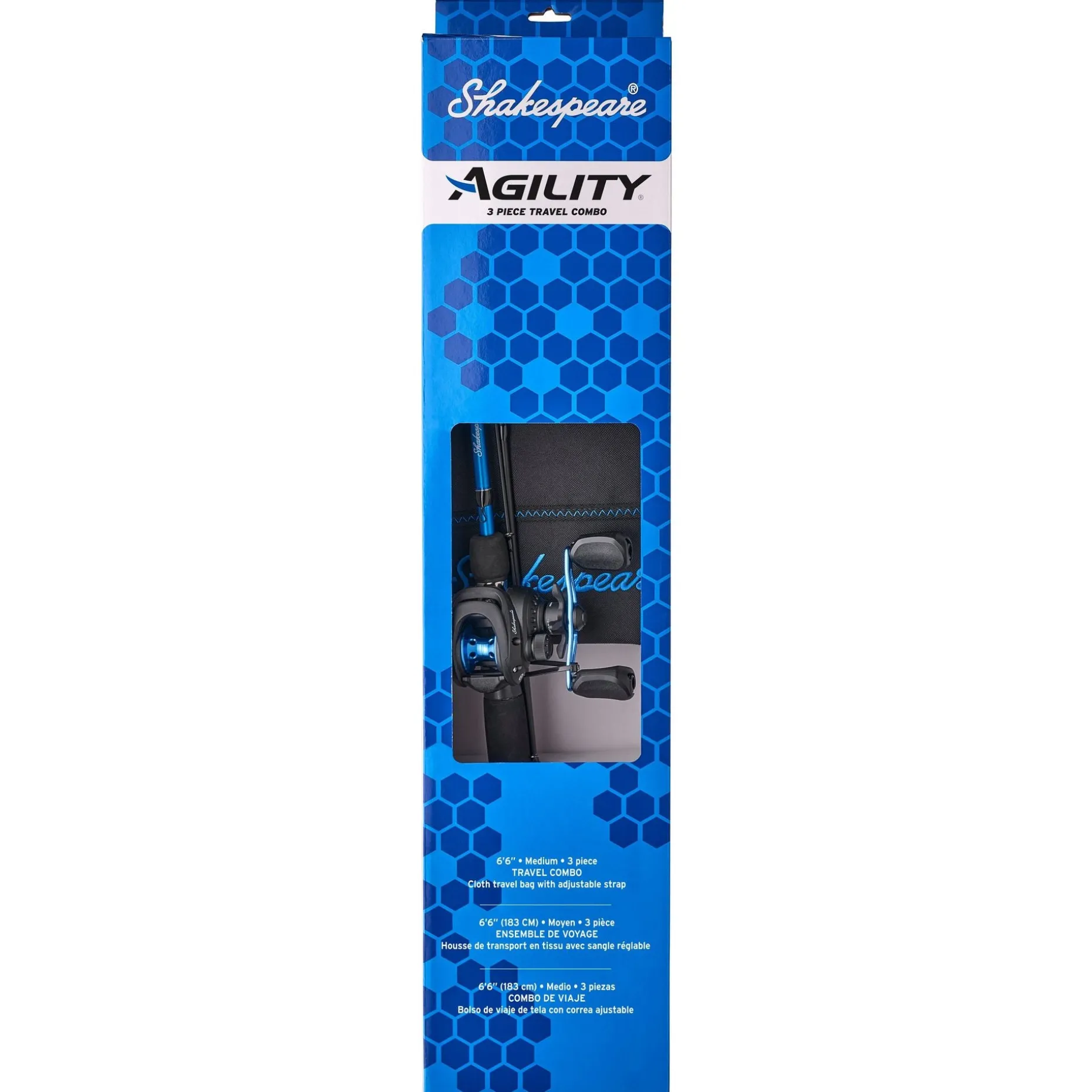 Shakespeare Agility® Travel Baitcast Combo