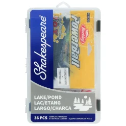Shakespeare Catch More Fish® Lake Pond Spincast (Grey)