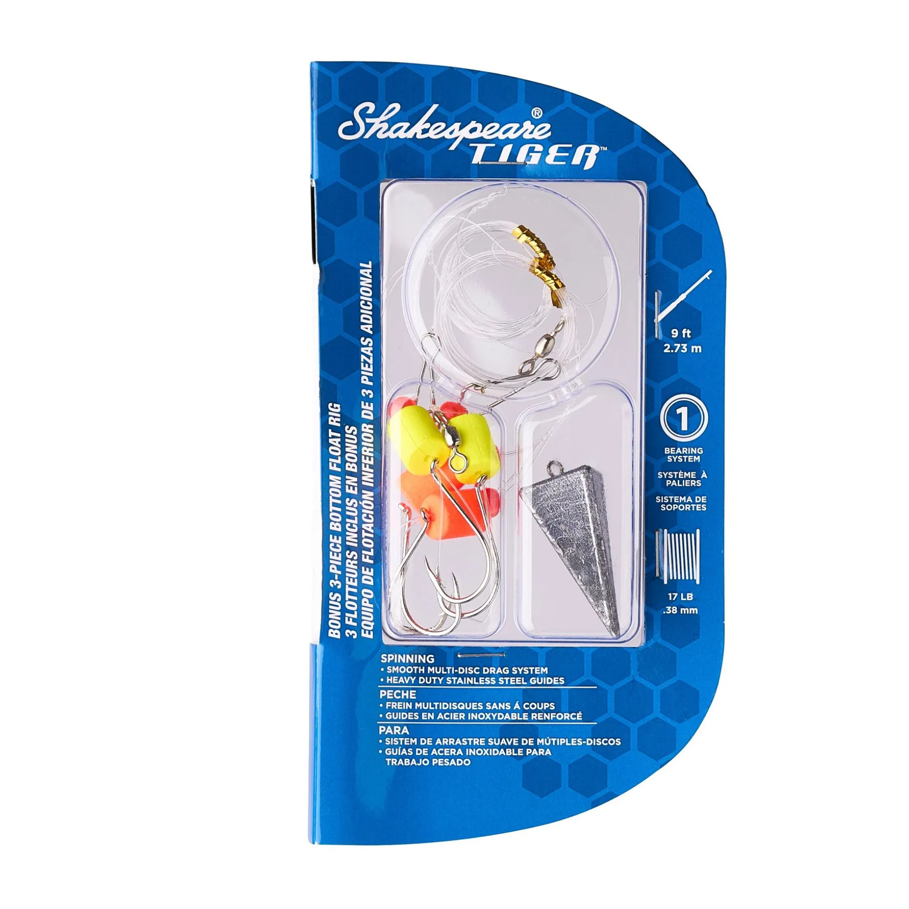 Shakespeare Tiger® Spinning Surf Combo Kit