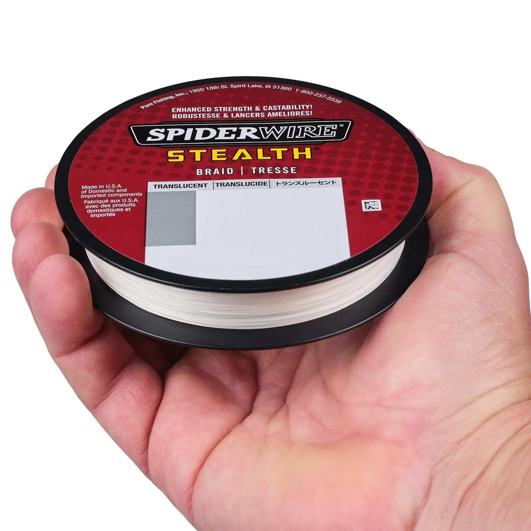 SpiderWire Stealth® Translucent Braid