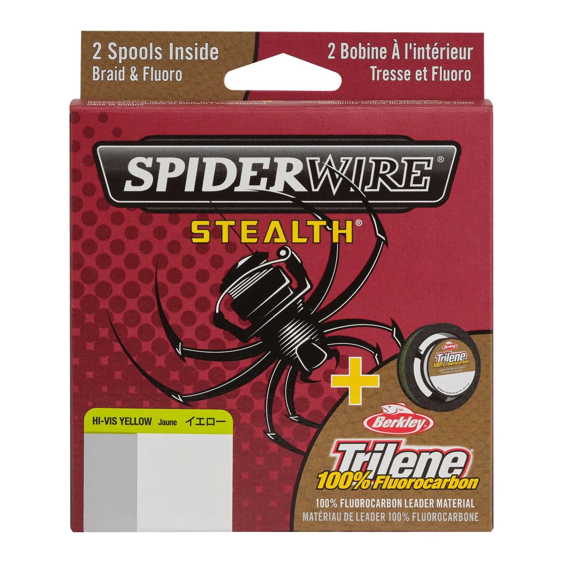 SpiderWire Stealth® Trilene® 100% Fluorocarbon Dual